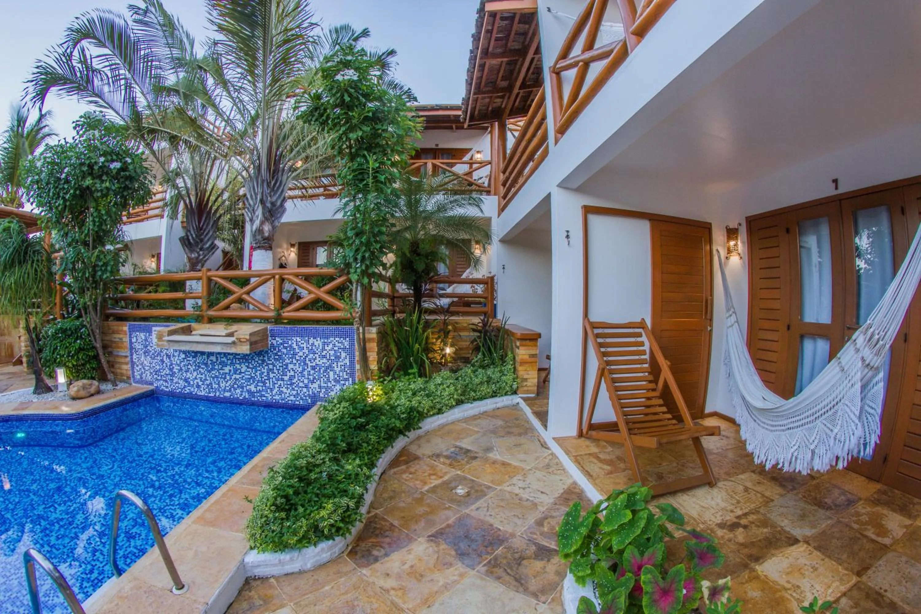 Patio in Pousada Windjeri