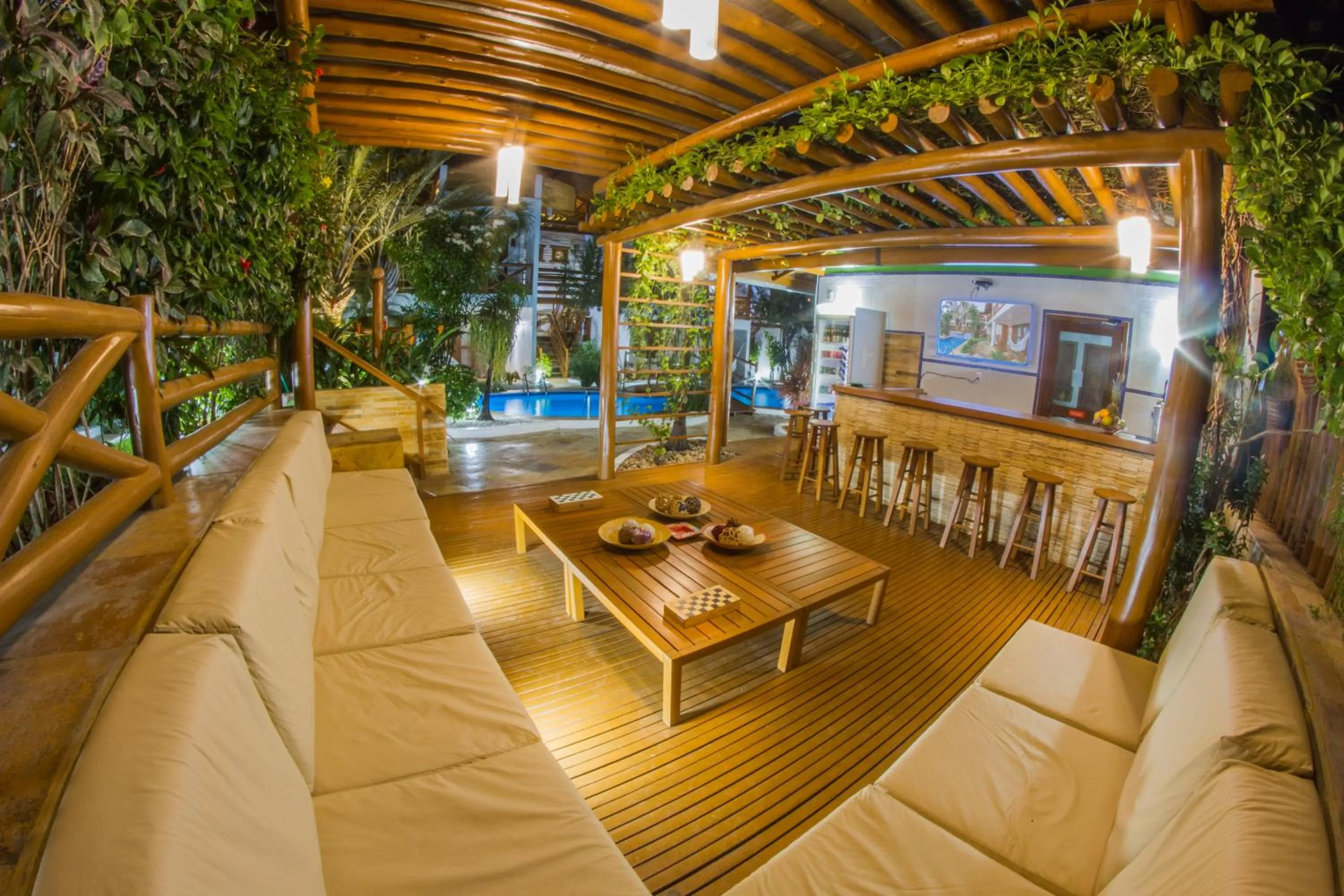 Lounge or bar in Pousada Windjeri