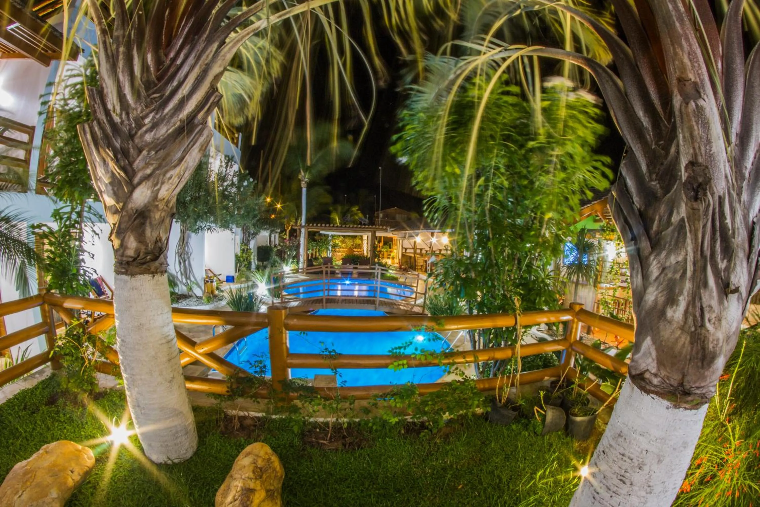 Garden in Pousada Windjeri