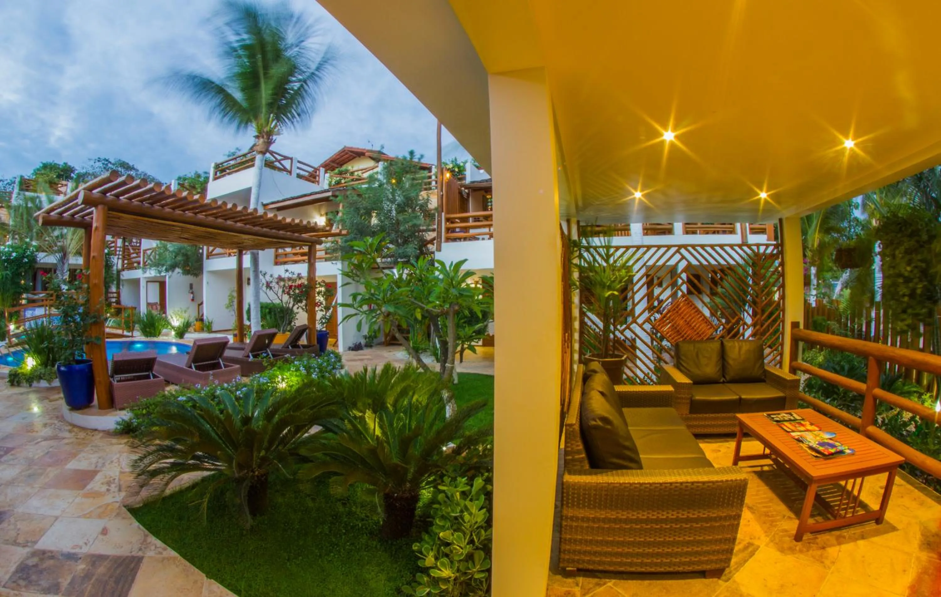 Lobby or reception in Pousada Windjeri