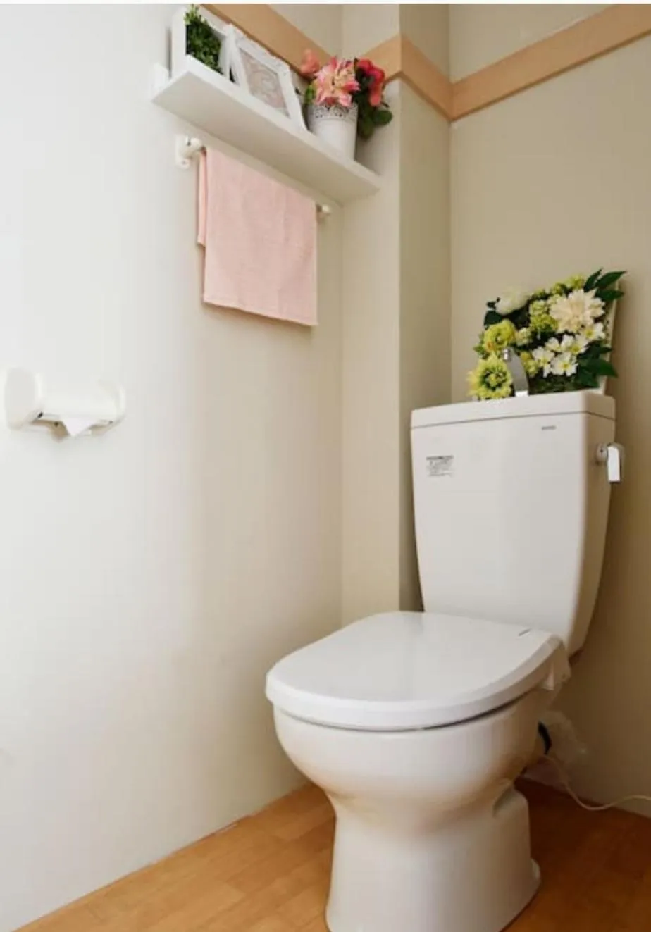 Toilet in Hotel Orange House