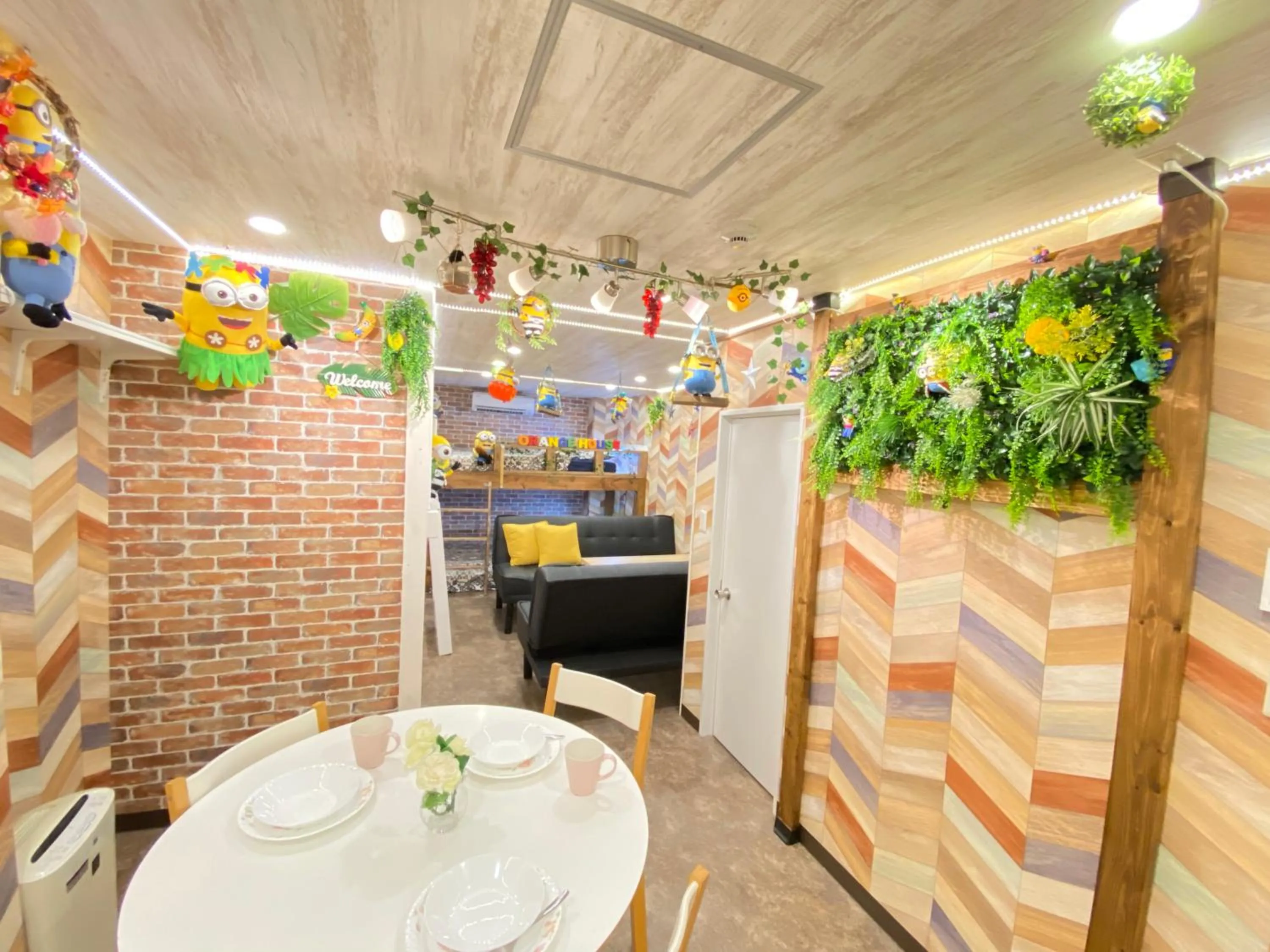 Living room in Hotel Orange House