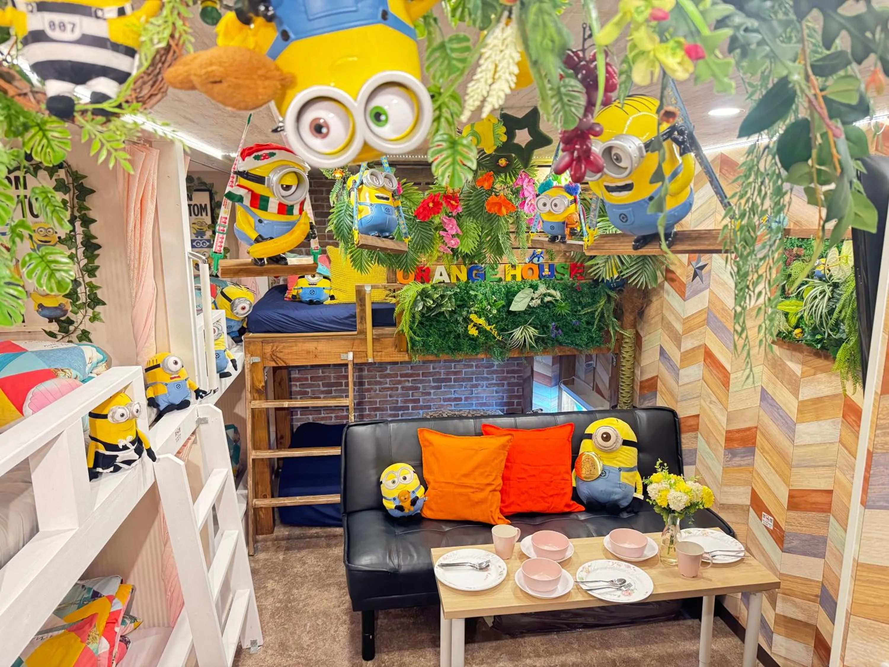 Living room in Hotel Orange House