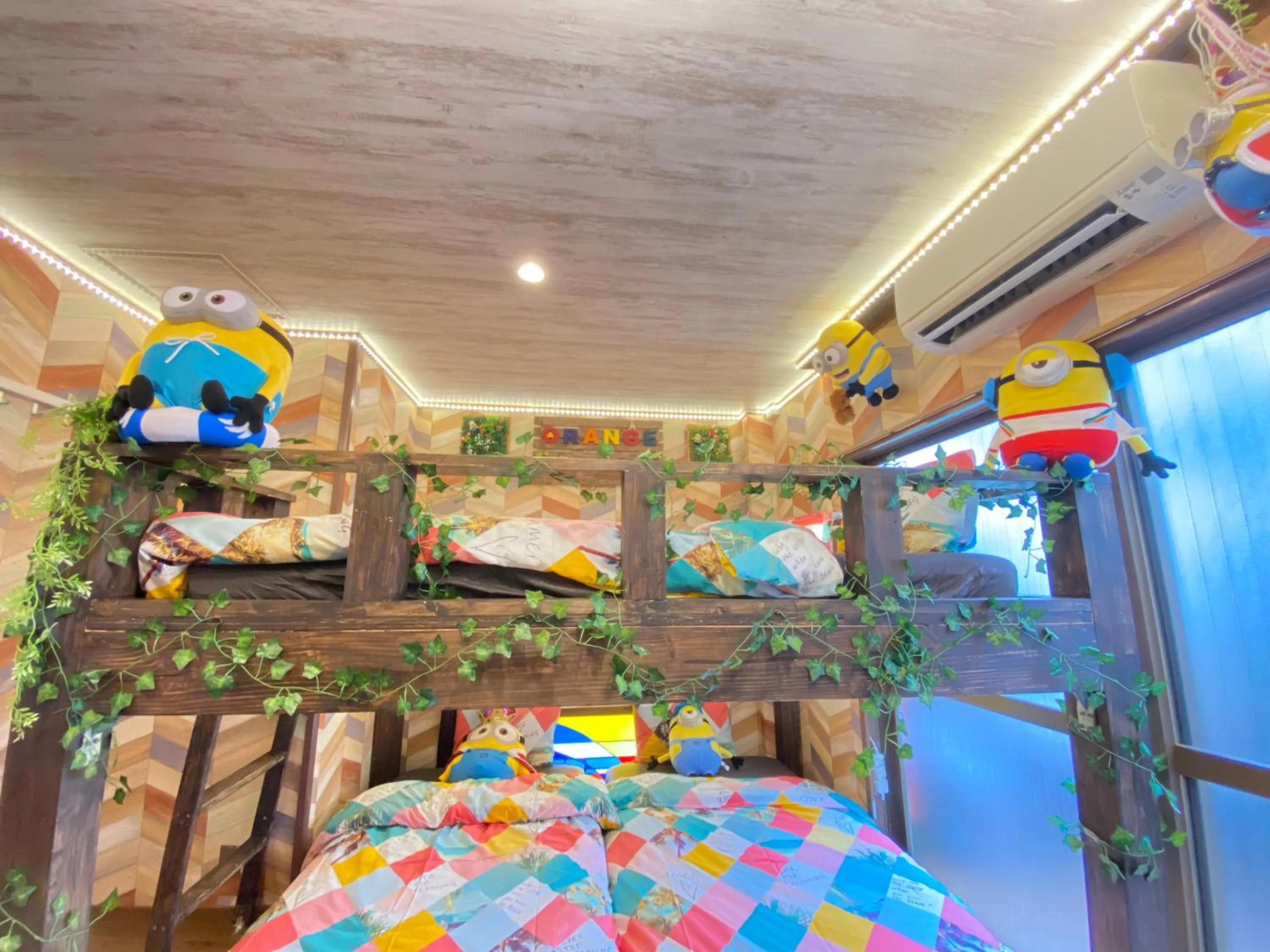 Bedroom, Bed in Hotel Orange House