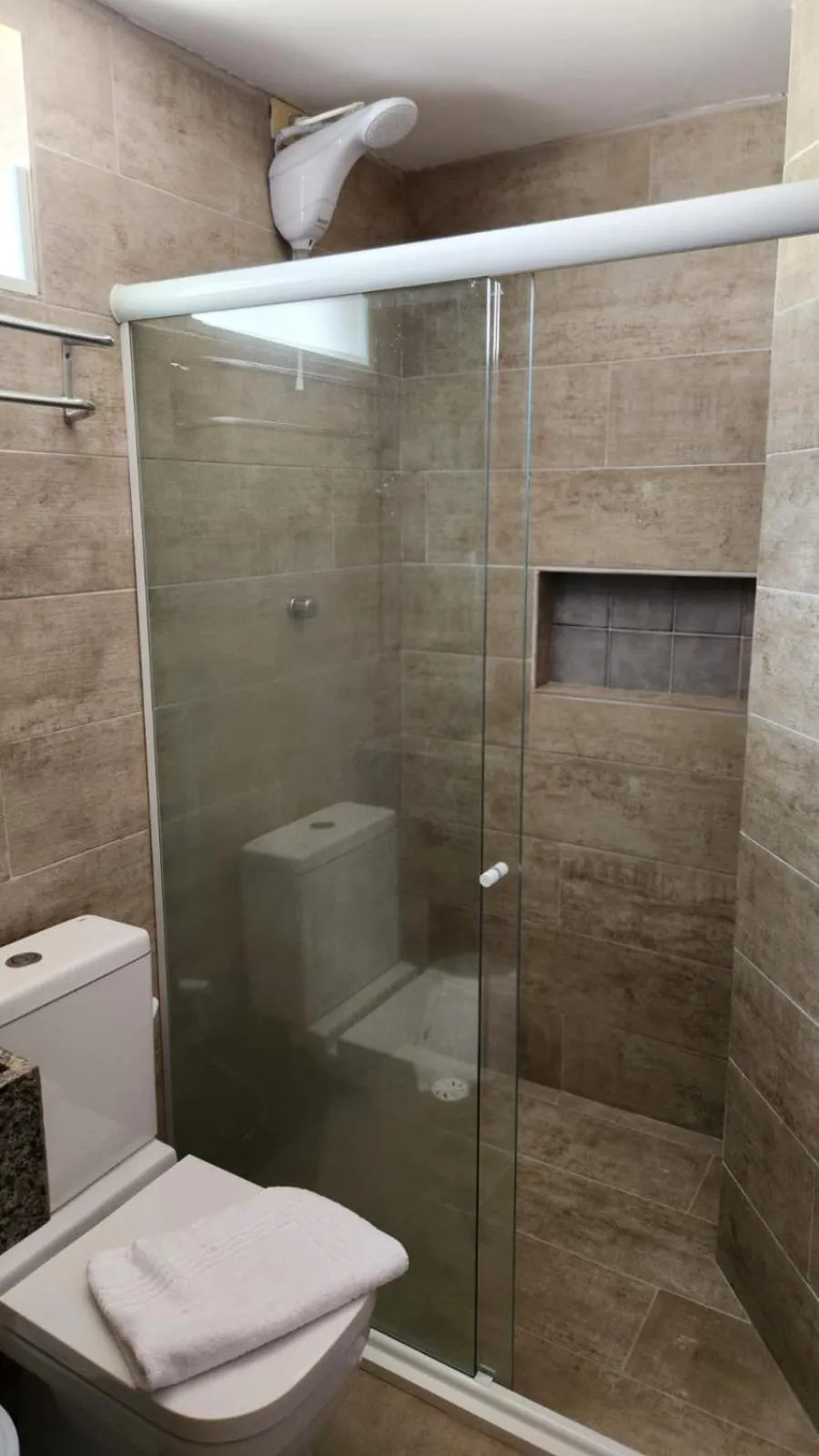 Bathroom in Pousada Portomares