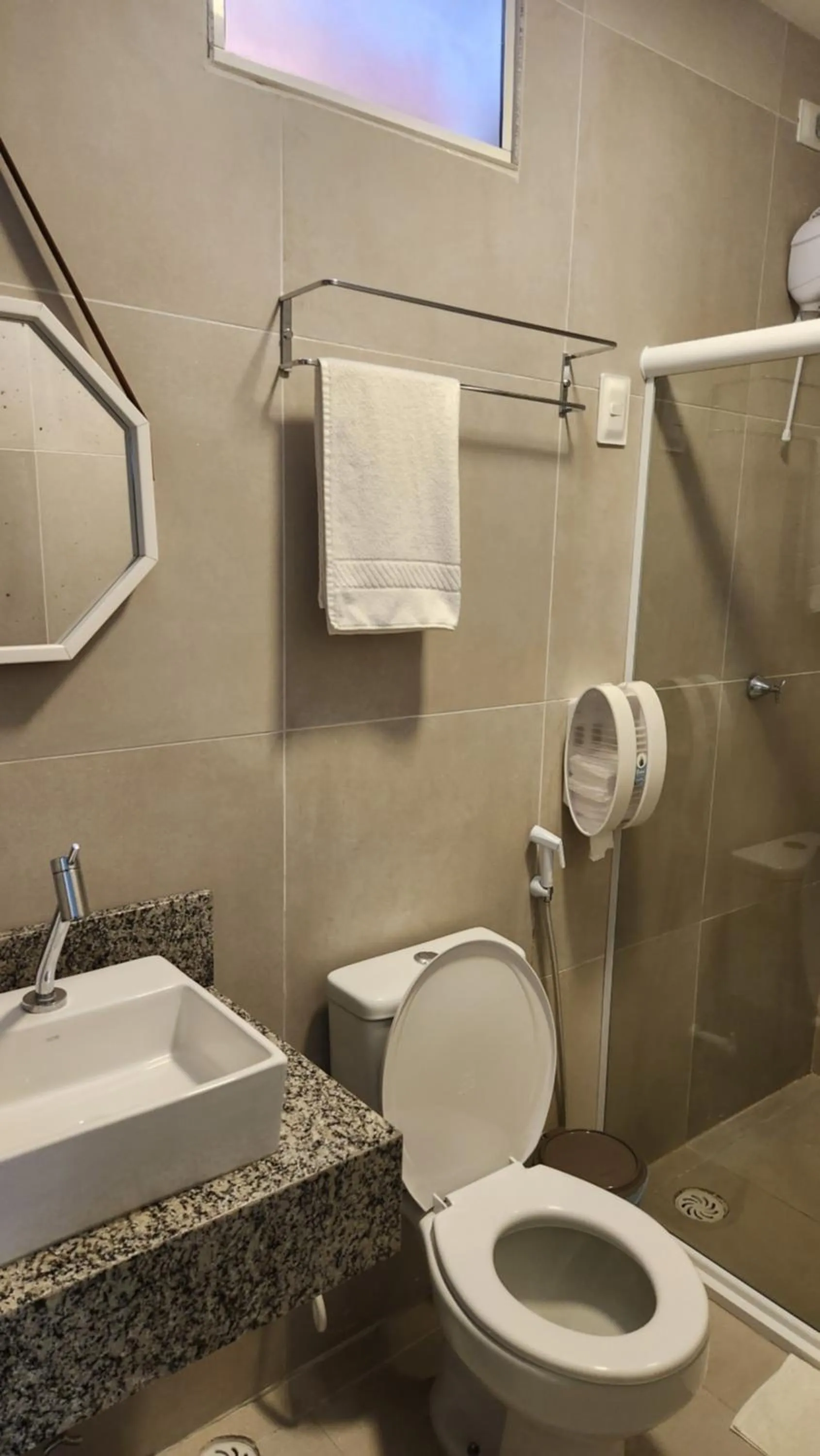 Bathroom in Pousada Portomares