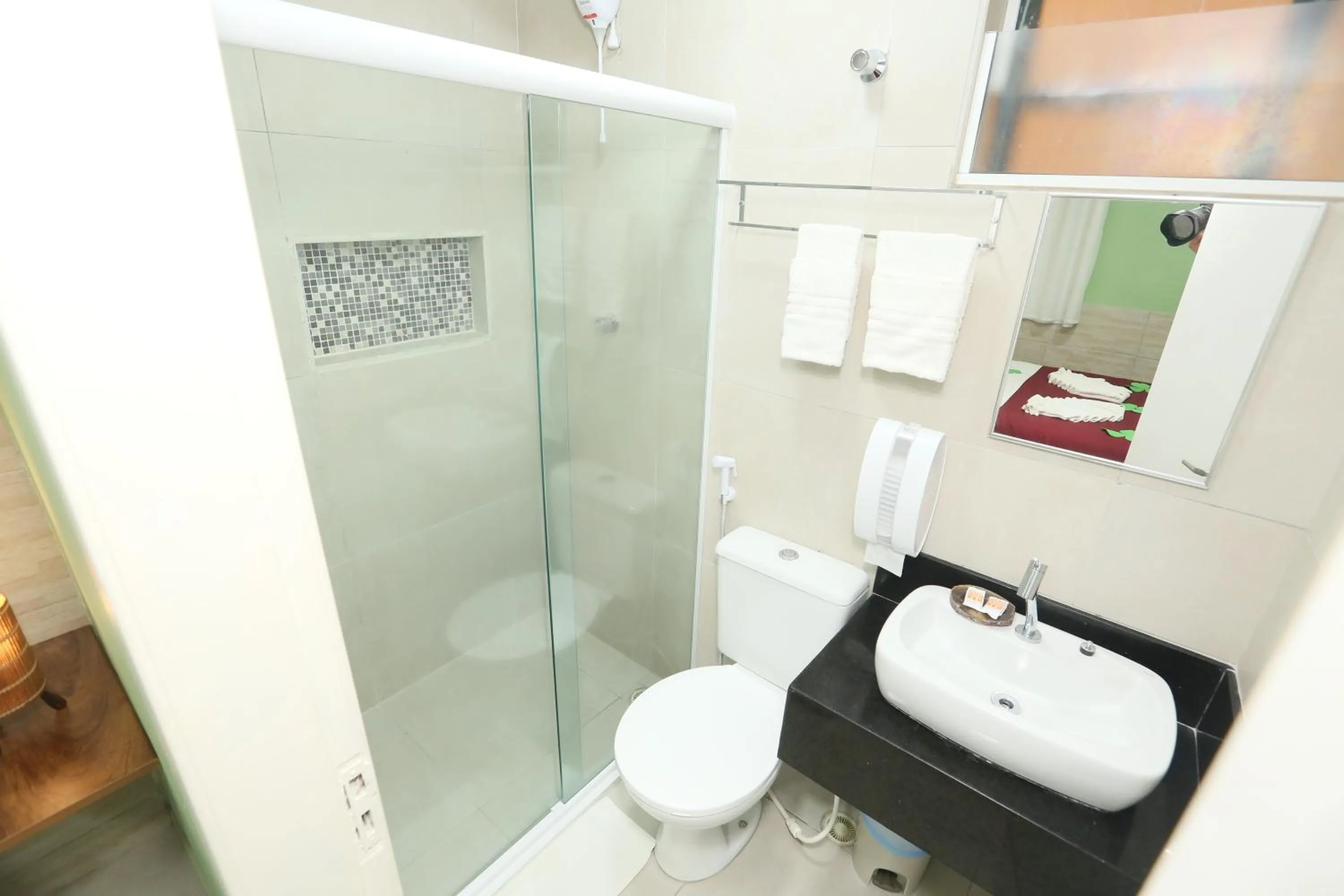 Bathroom in Pousada Portomares