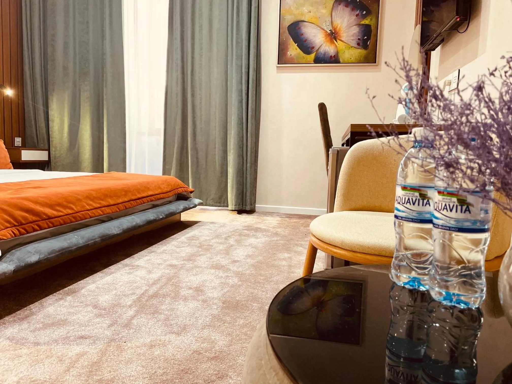 Living room, Bed in Seven Boutique Hotel Baku