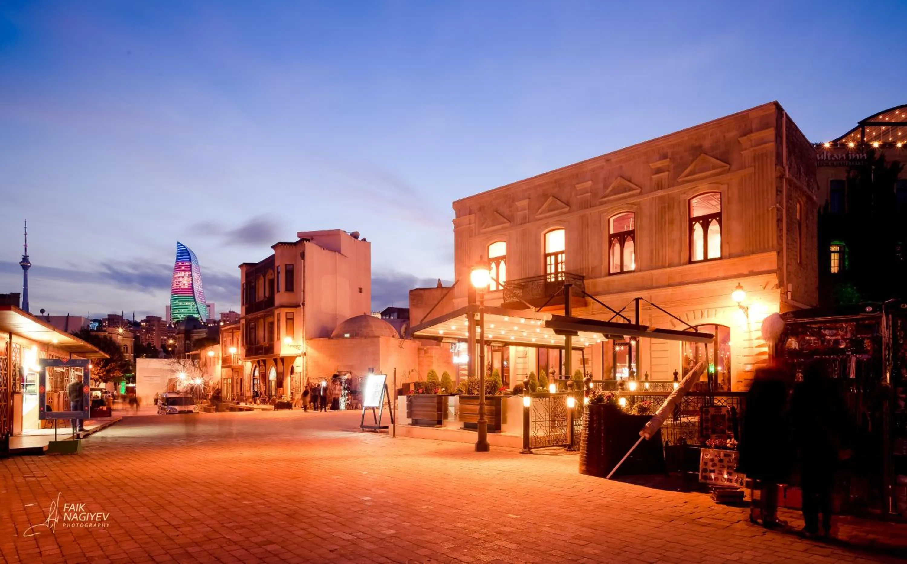 Property building in Seven Boutique Hotel Baku