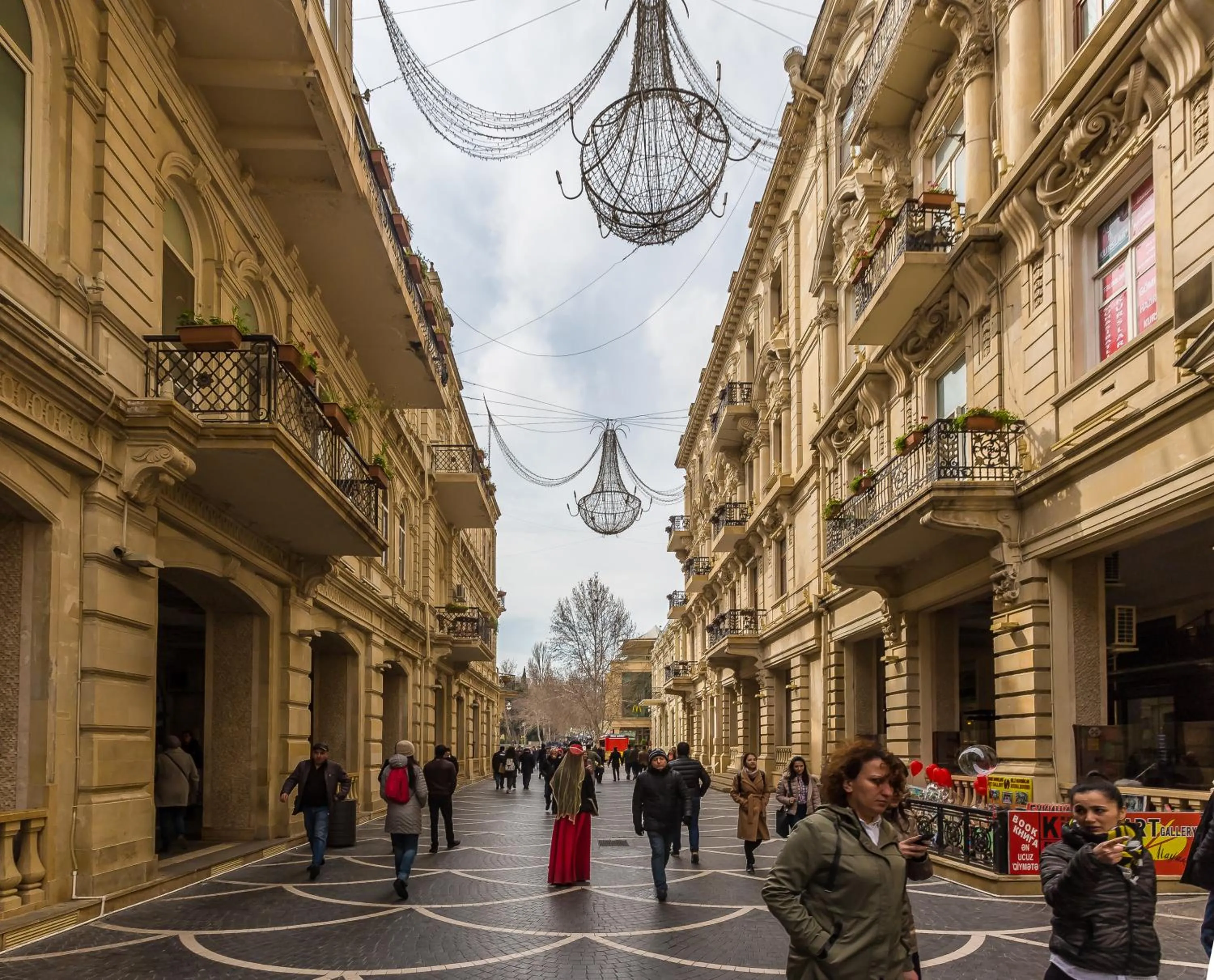 On site in Seven Boutique Hotel Baku