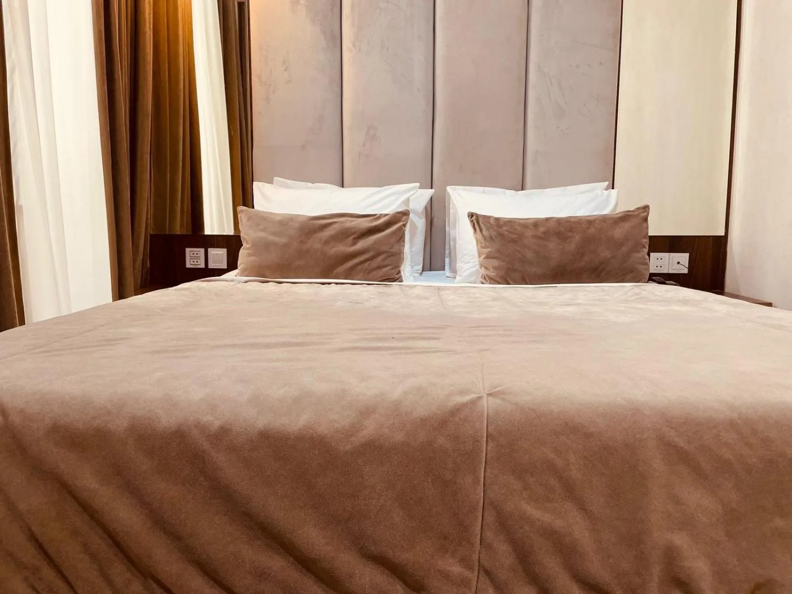 Bed in Seven Boutique Hotel Baku