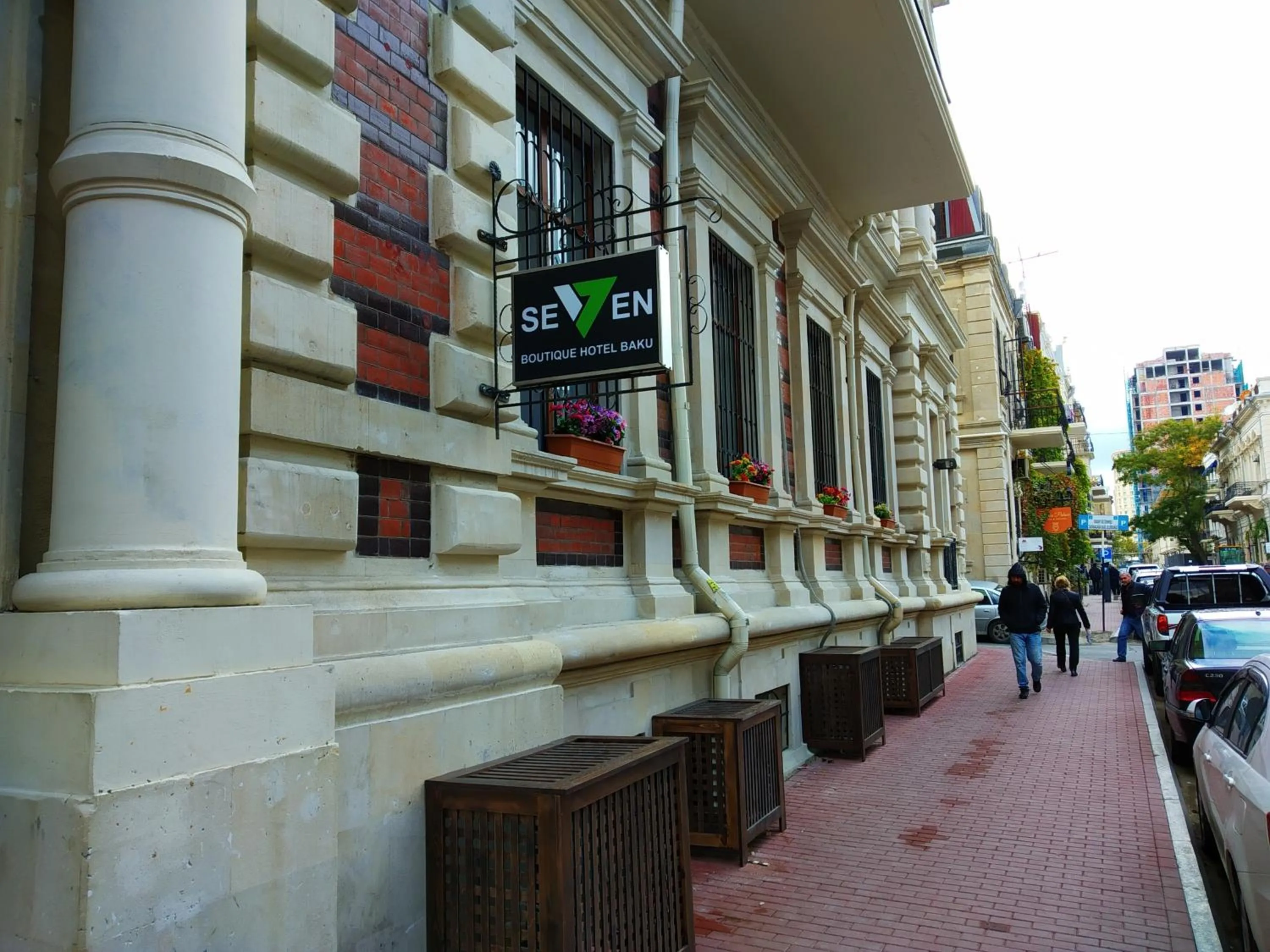 Property building in Seven Boutique Hotel Baku