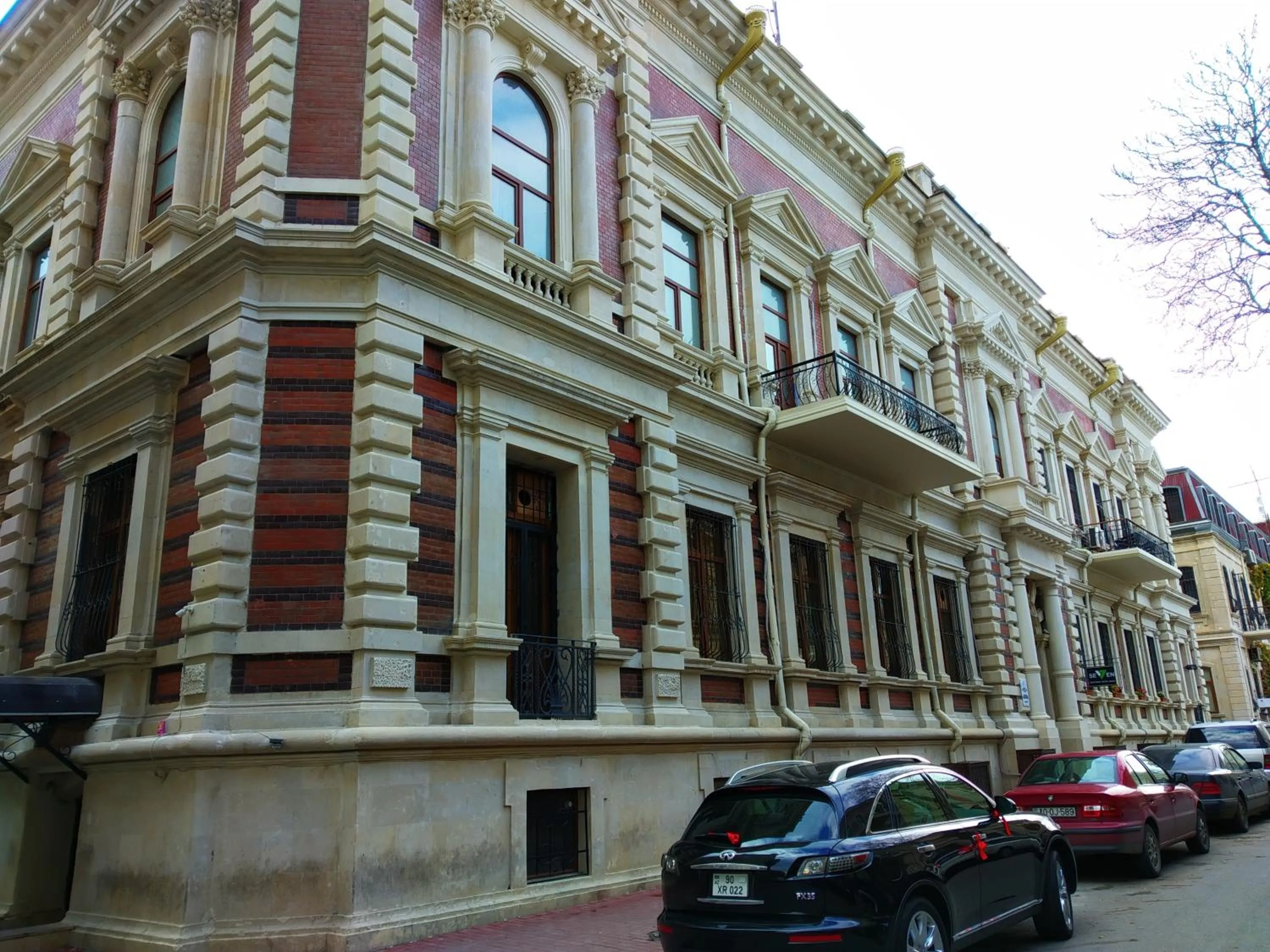 Property building in Seven Boutique Hotel Baku