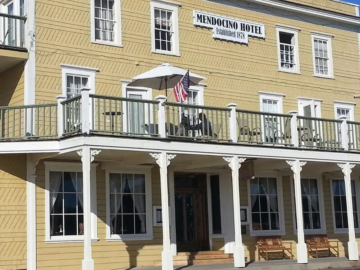 Property building in Mendocino Hotel & Garden