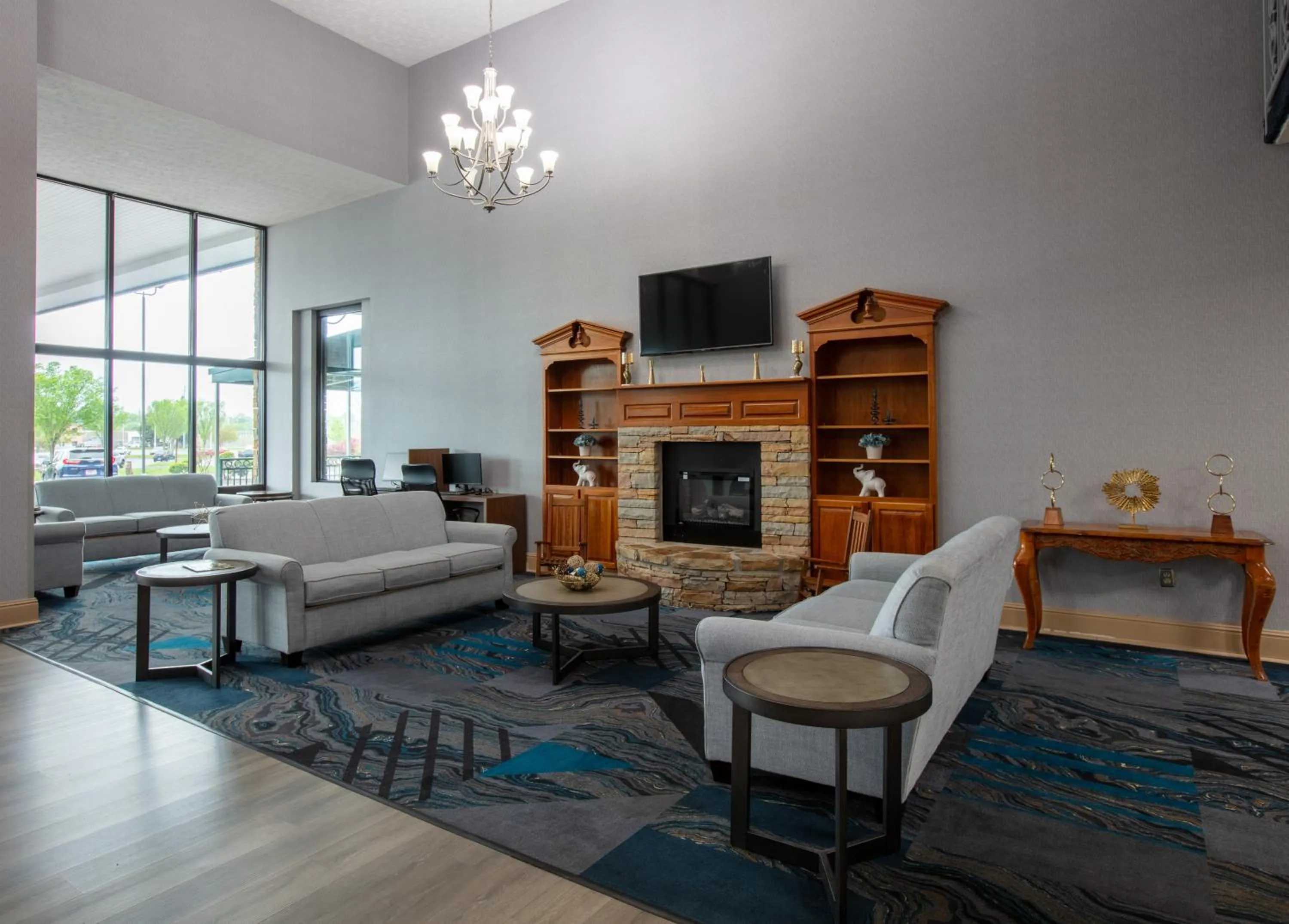 Lobby or reception in Park Grove Inn