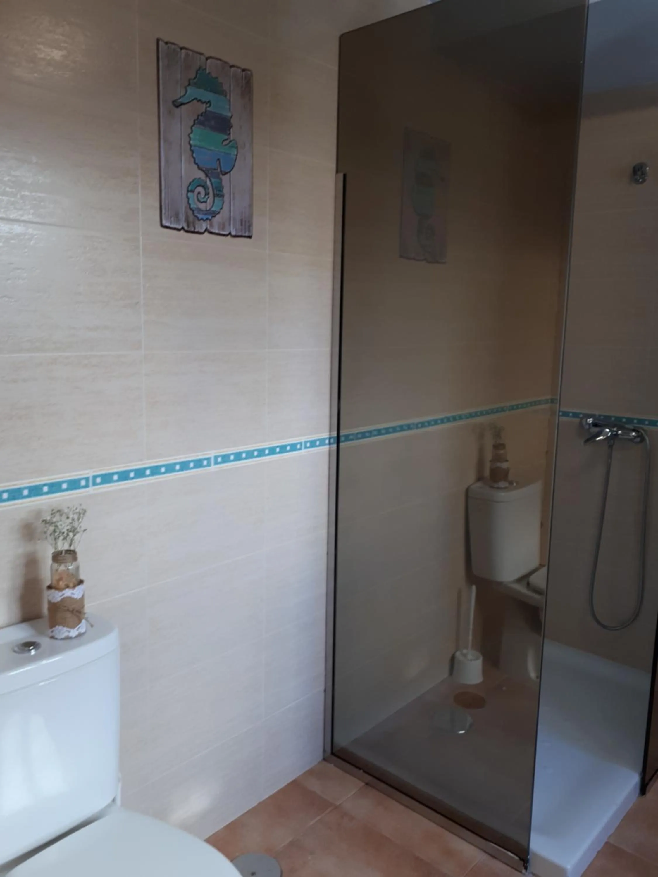 Bathroom in Crucesinn Albergue