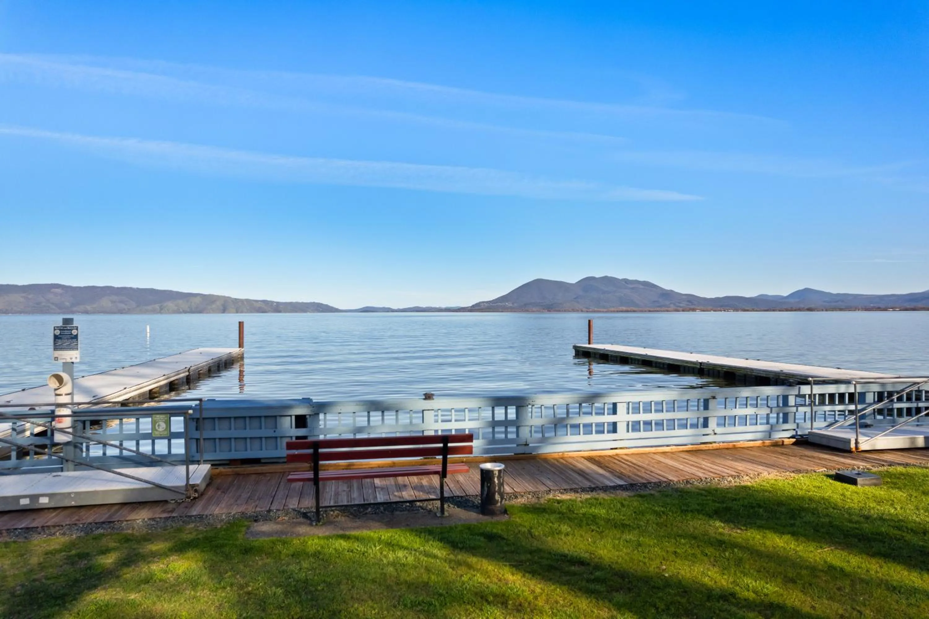 Lake view in Skylark Shores Resort