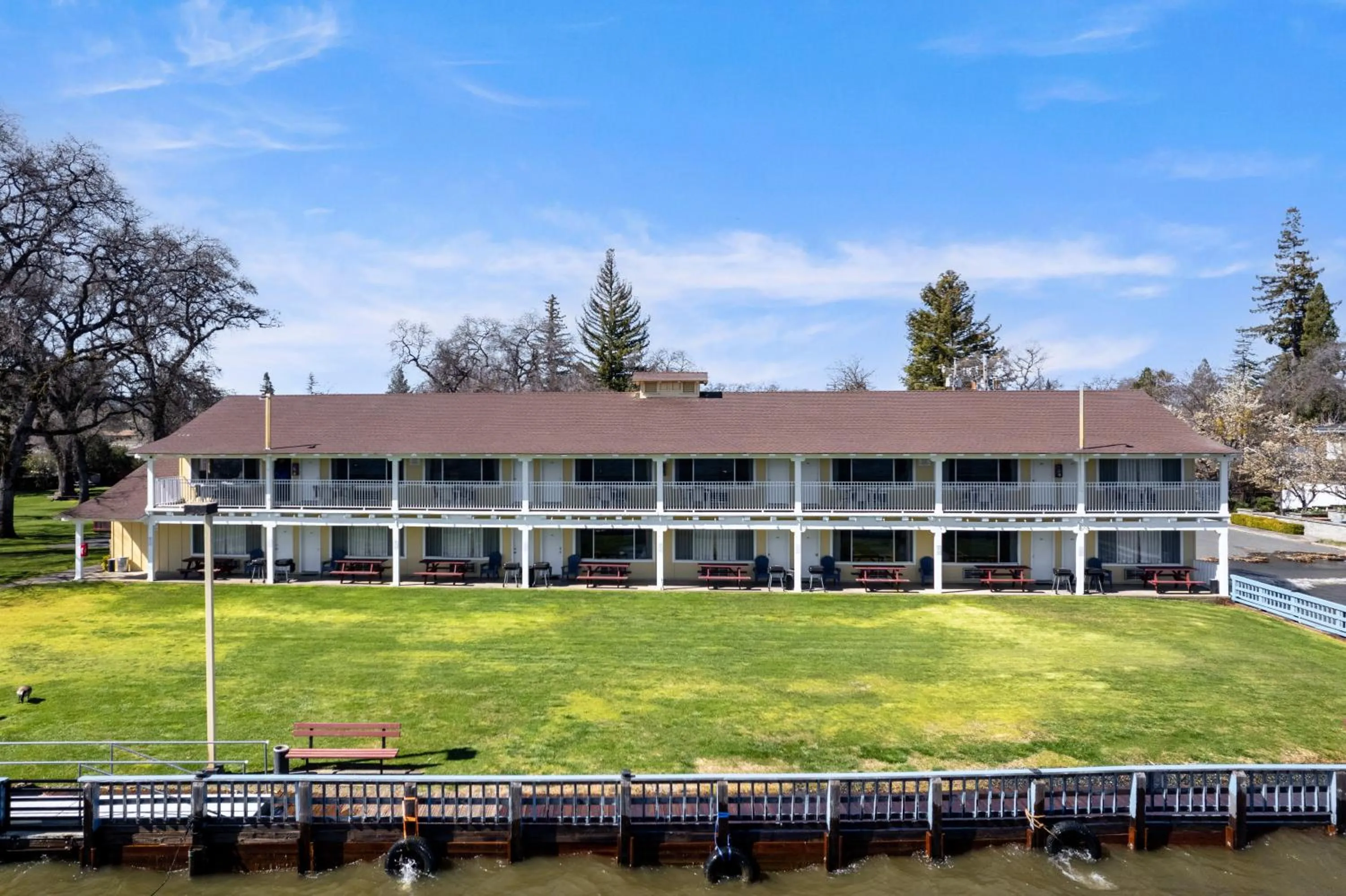 Lake view in Skylark Shores Resort