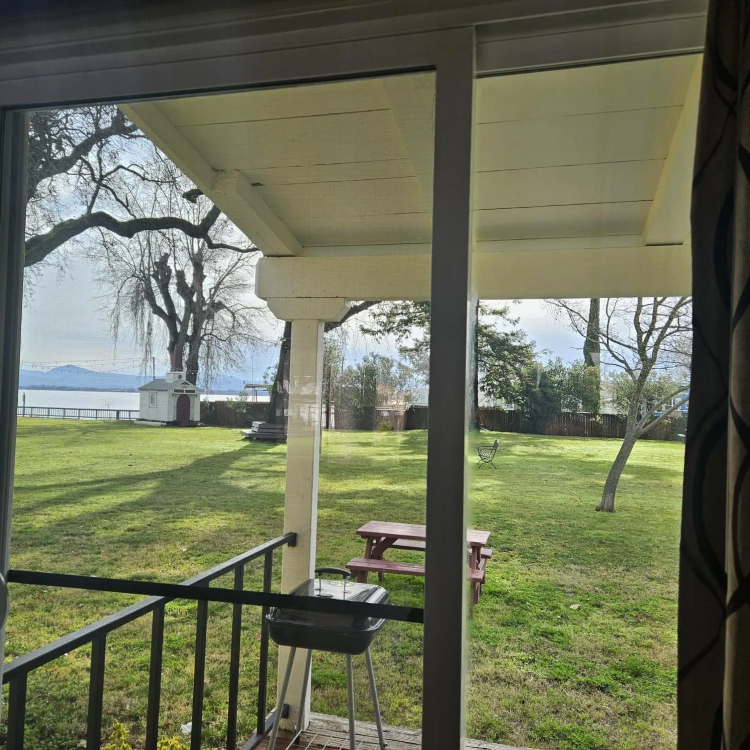 Patio in Skylark Shores Resort
