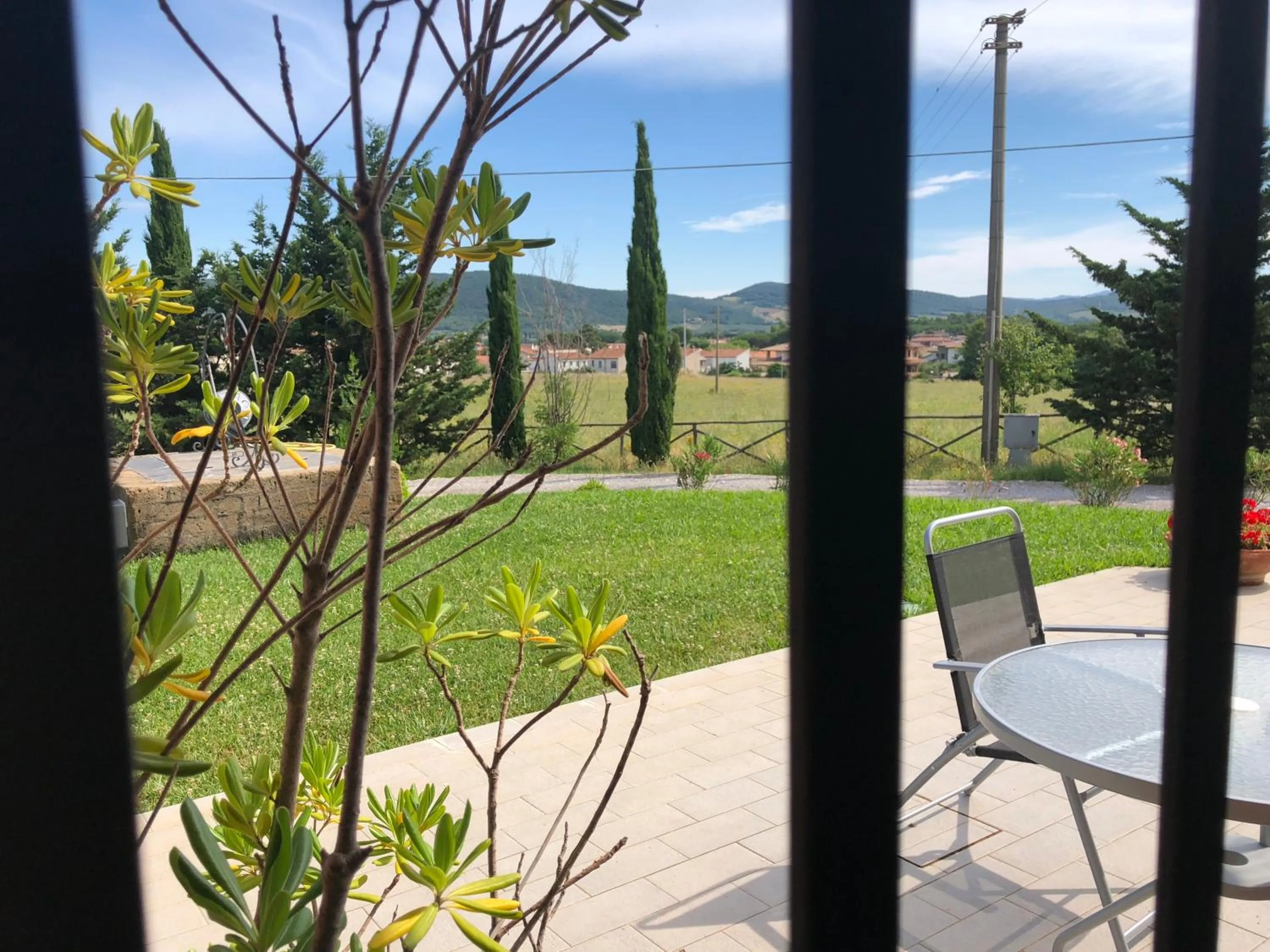 Patio in La Locanda della Vecchia Hosteria