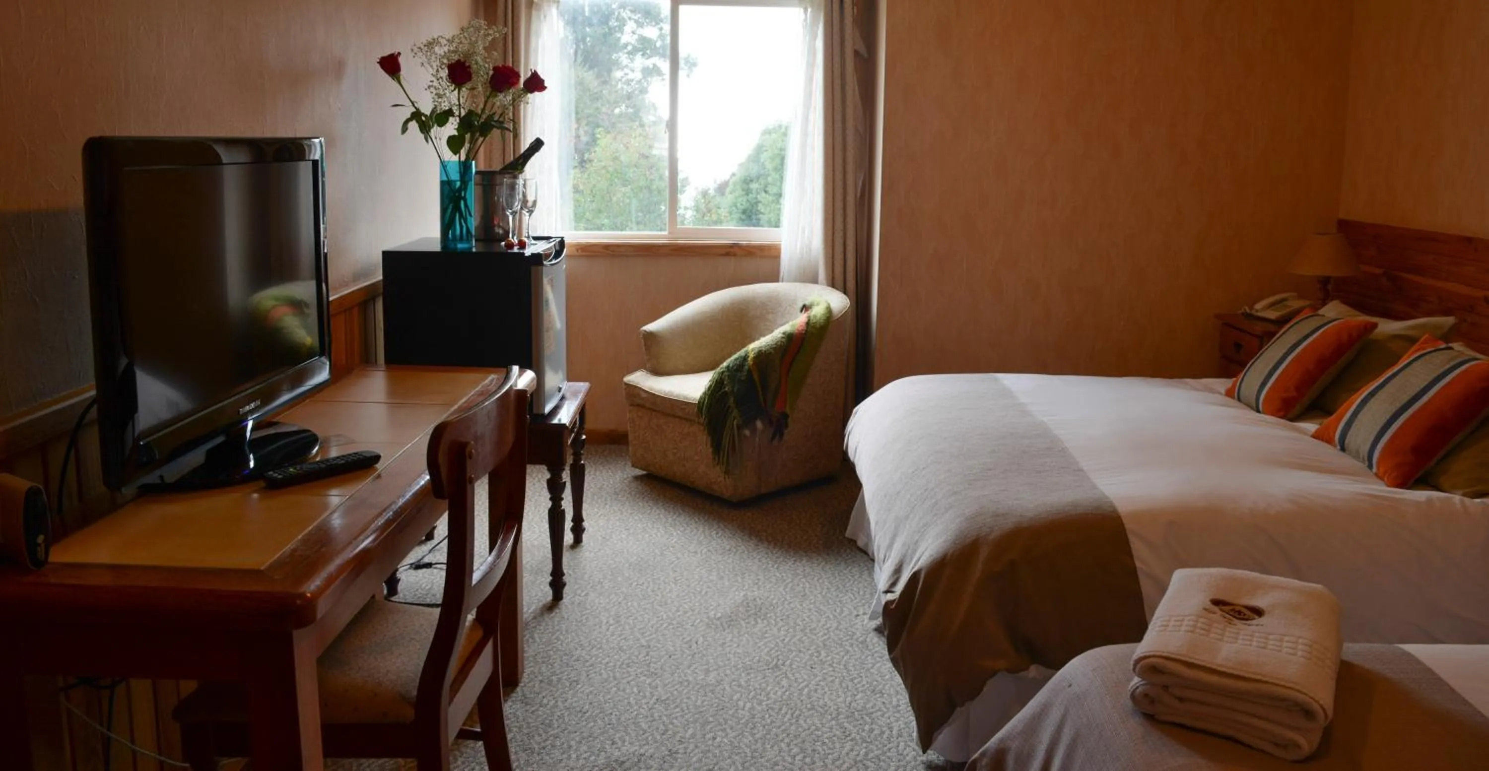 Bed in Hotel Borde Lago