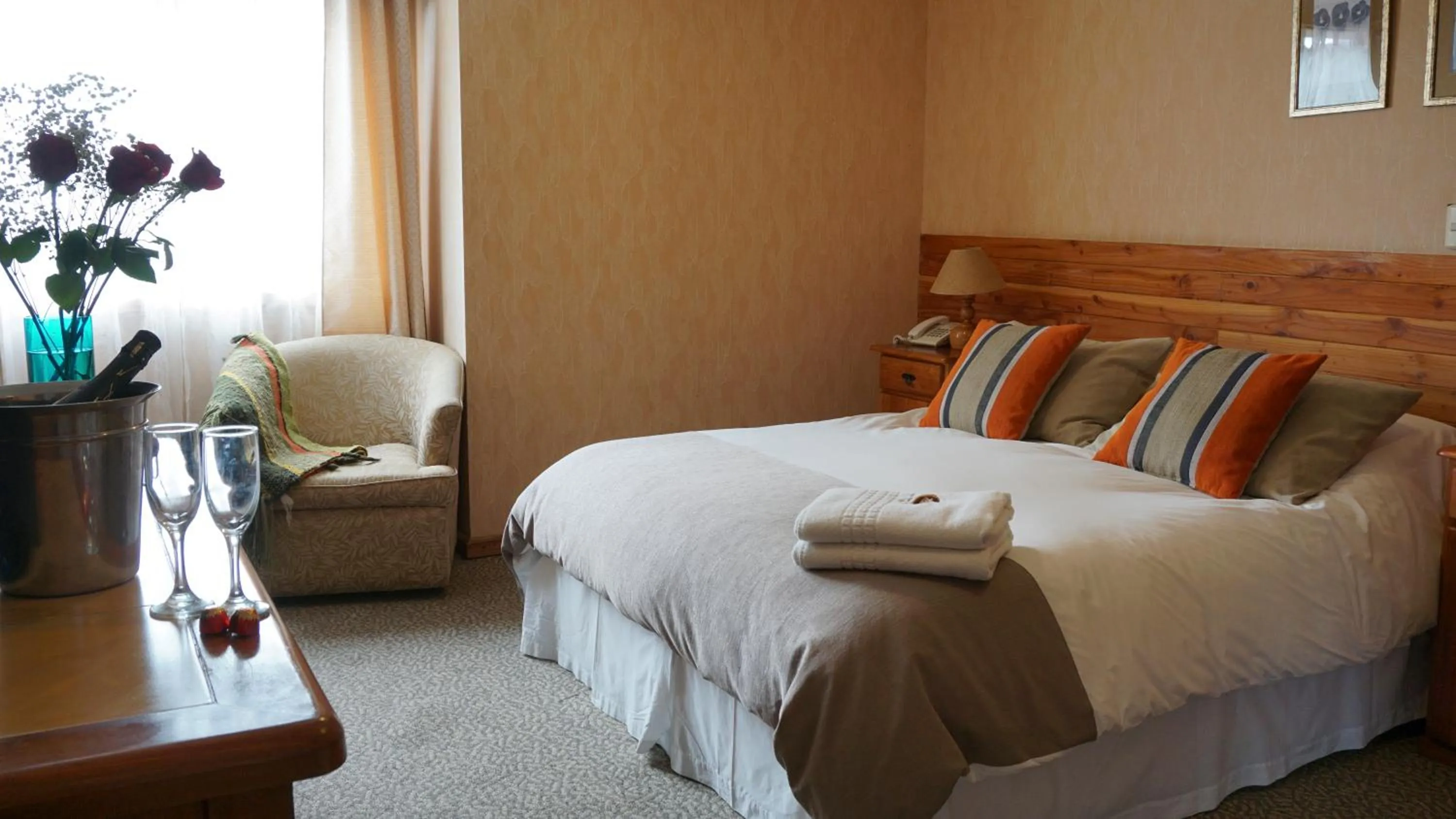 Bed in Hotel Borde Lago