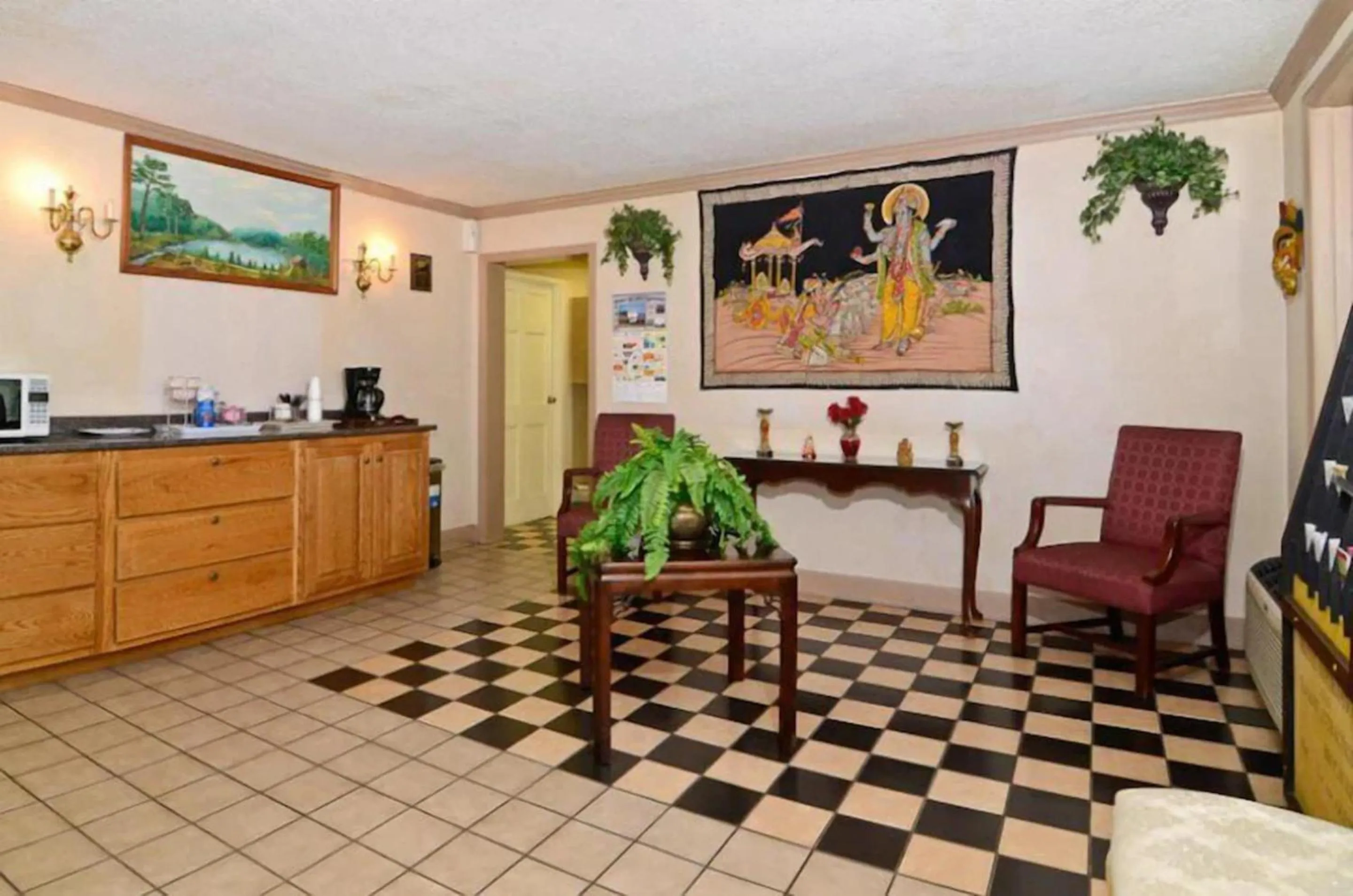 Lobby or reception in Motel 6 Sandersville, GA