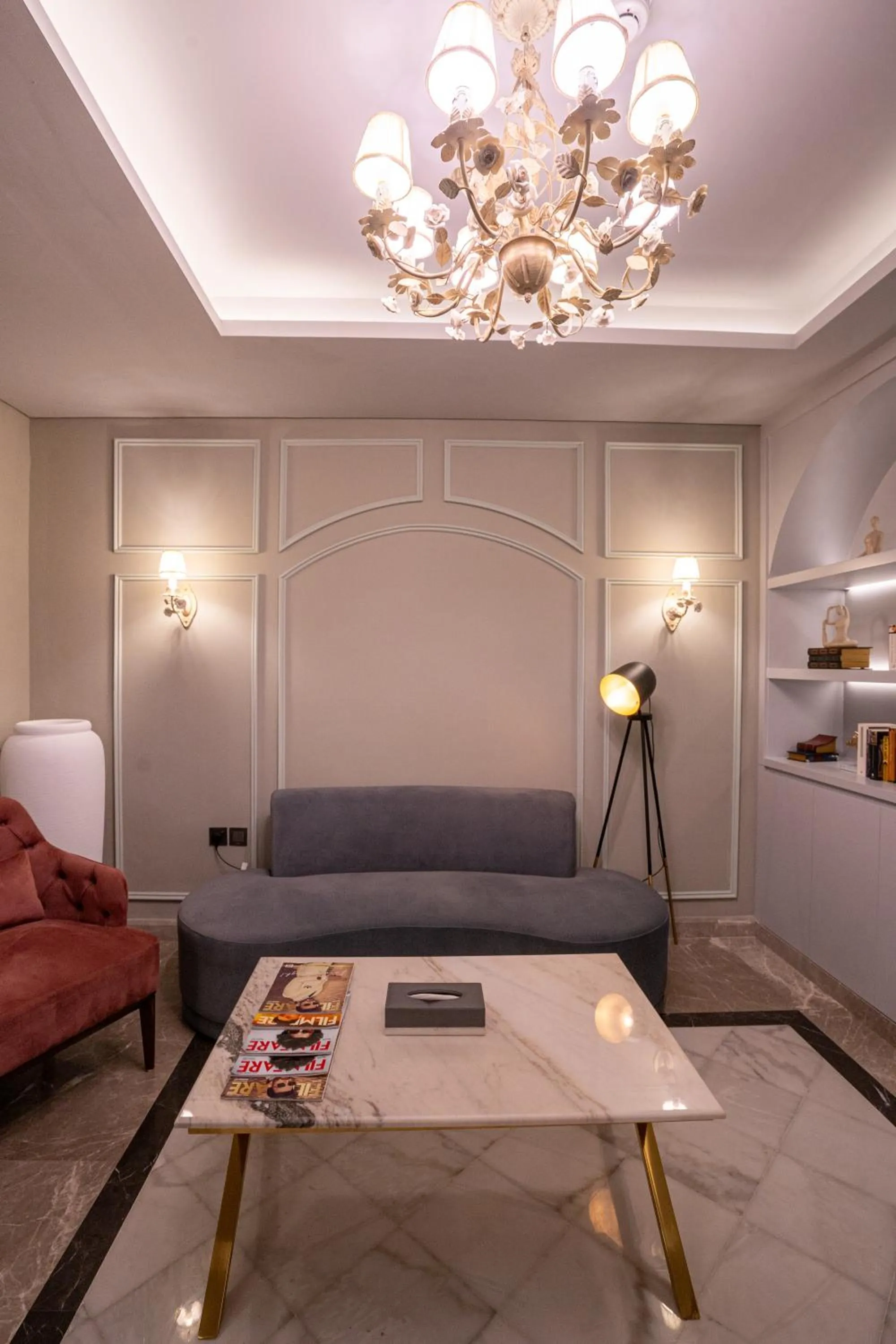 Living room in President Hotel