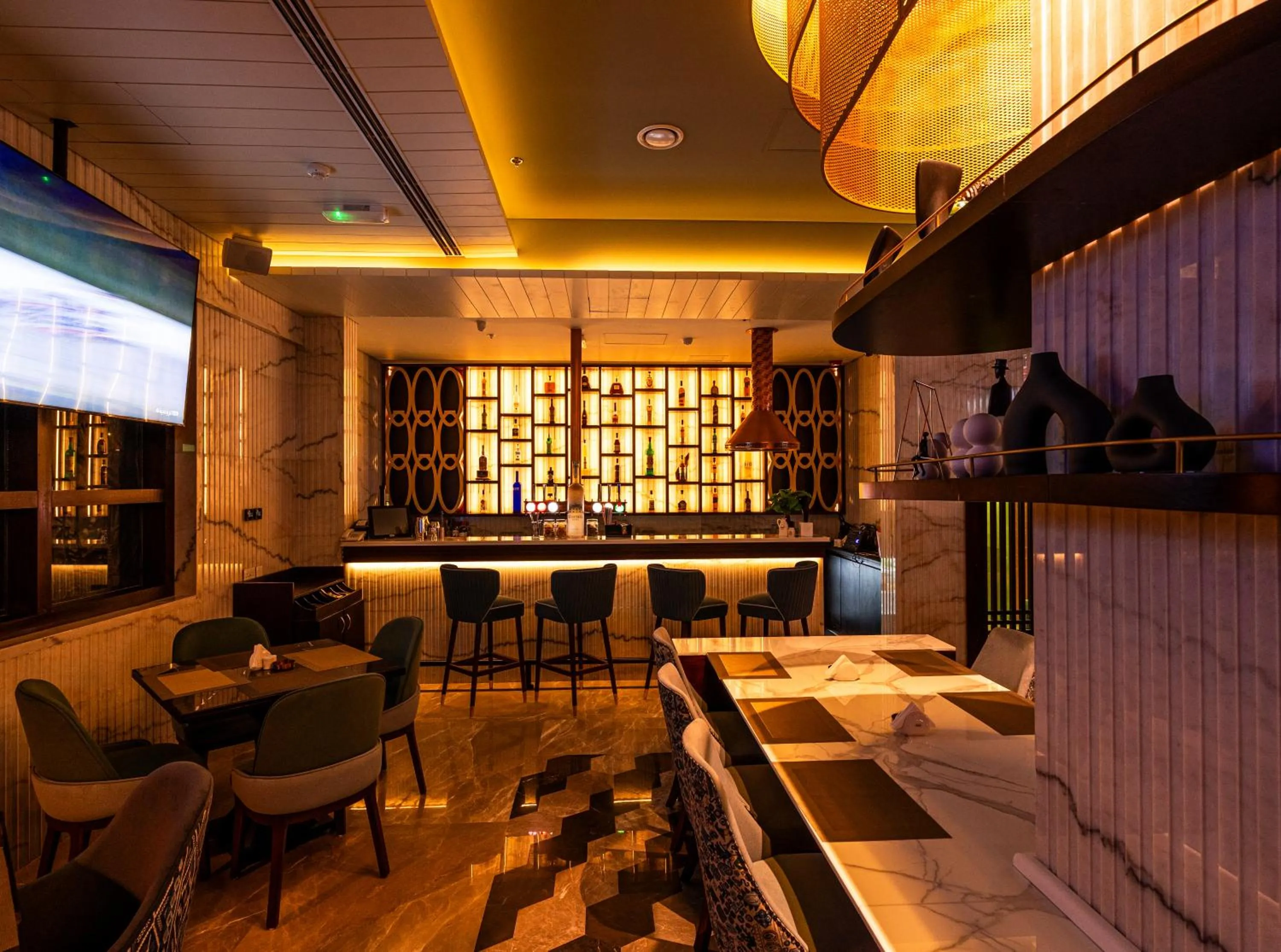 Lounge or bar in President Hotel