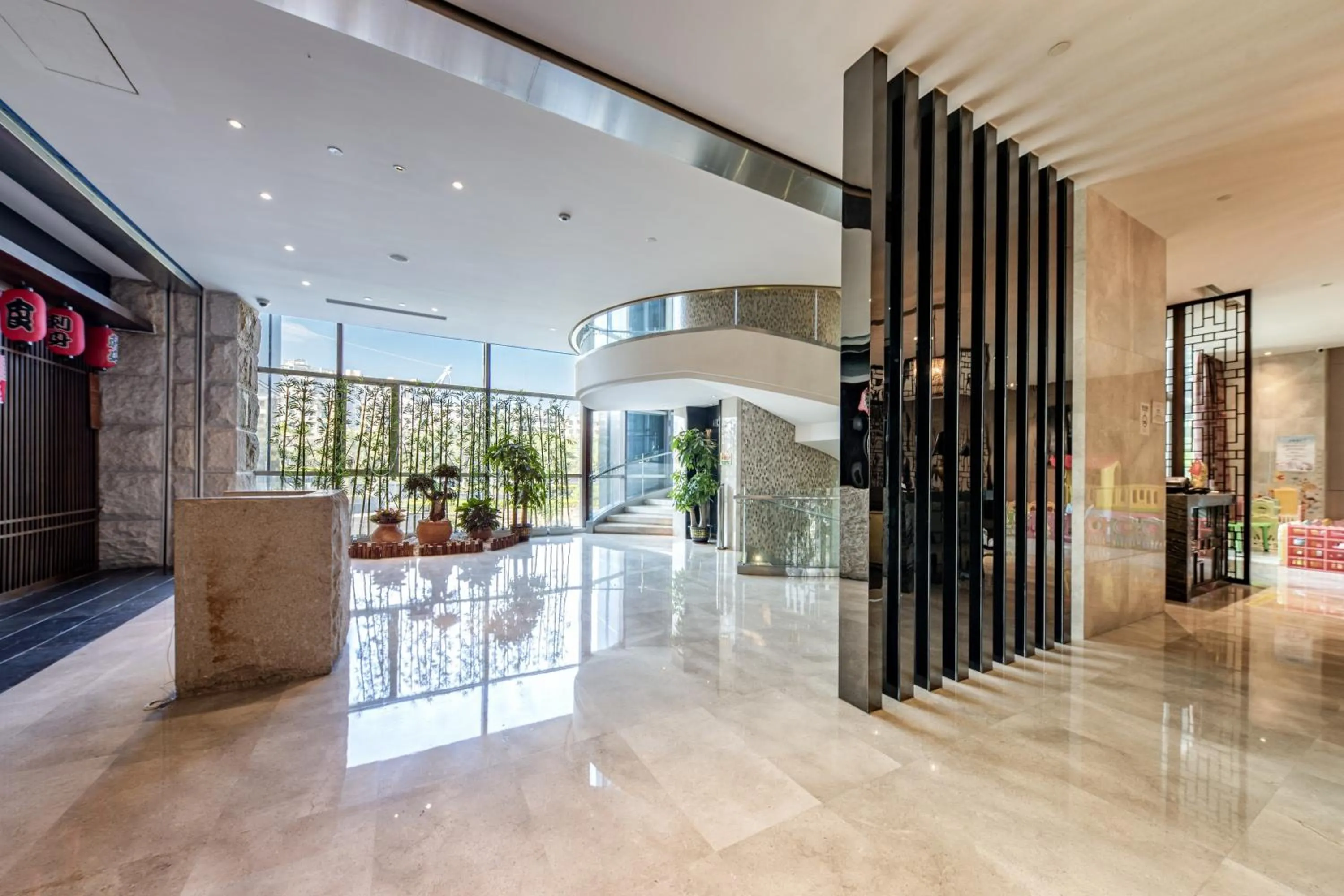 Seating area in Shenzhen LANGYUE International Hotel