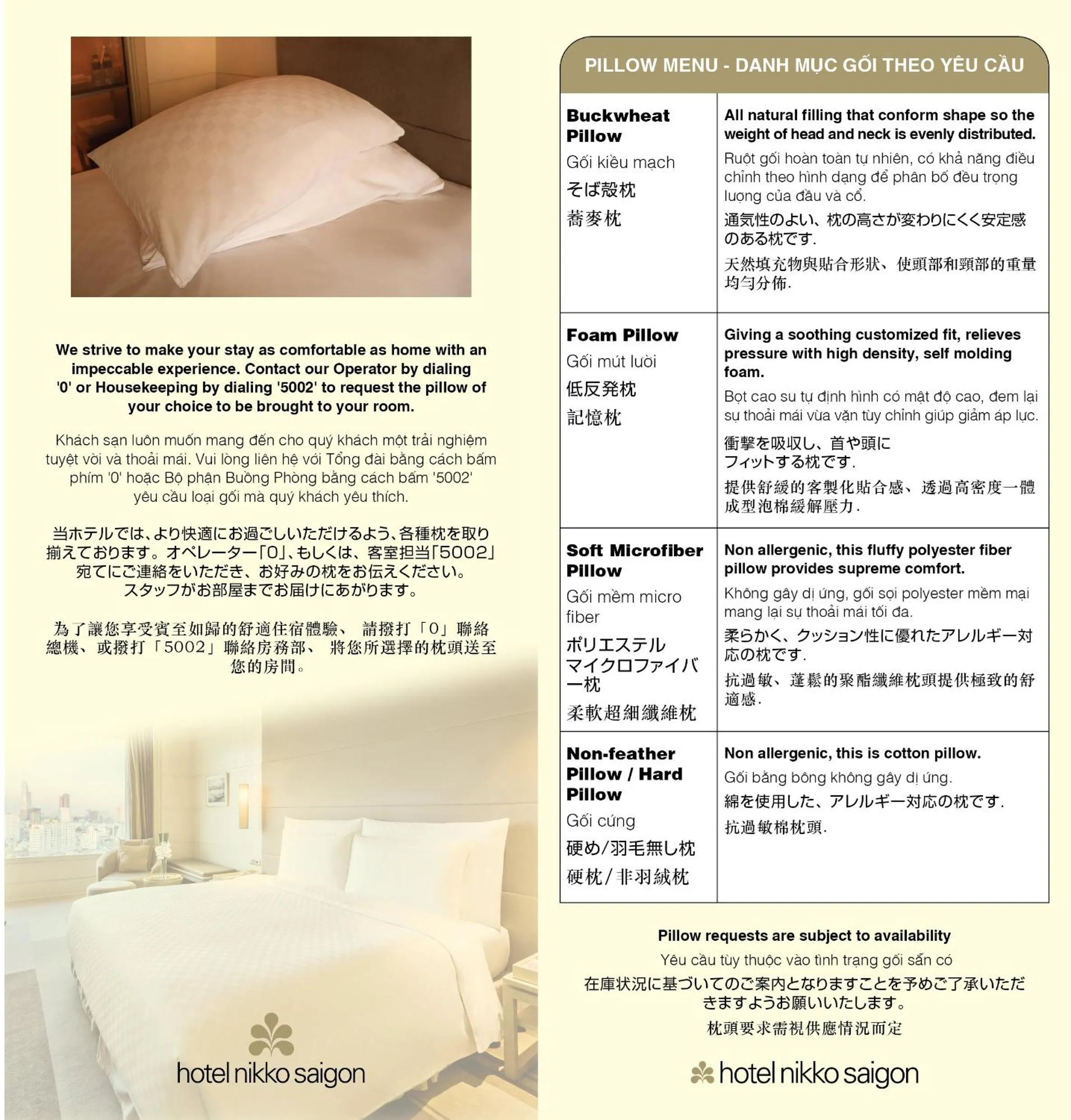 Bedroom, Bed in Hotel Nikko Saigon