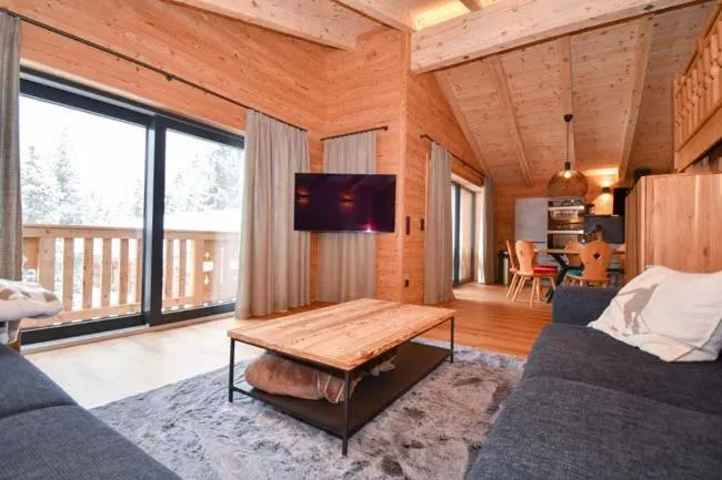 Living room in Astn Hütten Residenz Waldsicht Königsleiten - Ferienwohnungen