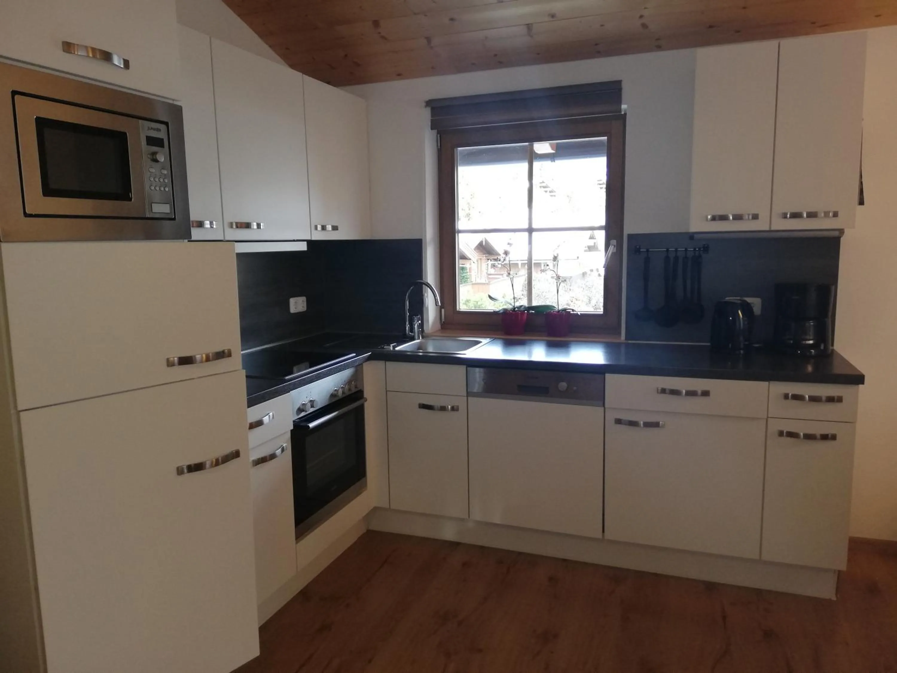 Kitchen or kitchenette in Astn Hütten Residenz Waldsicht Königsleiten - Ferienwohnungen