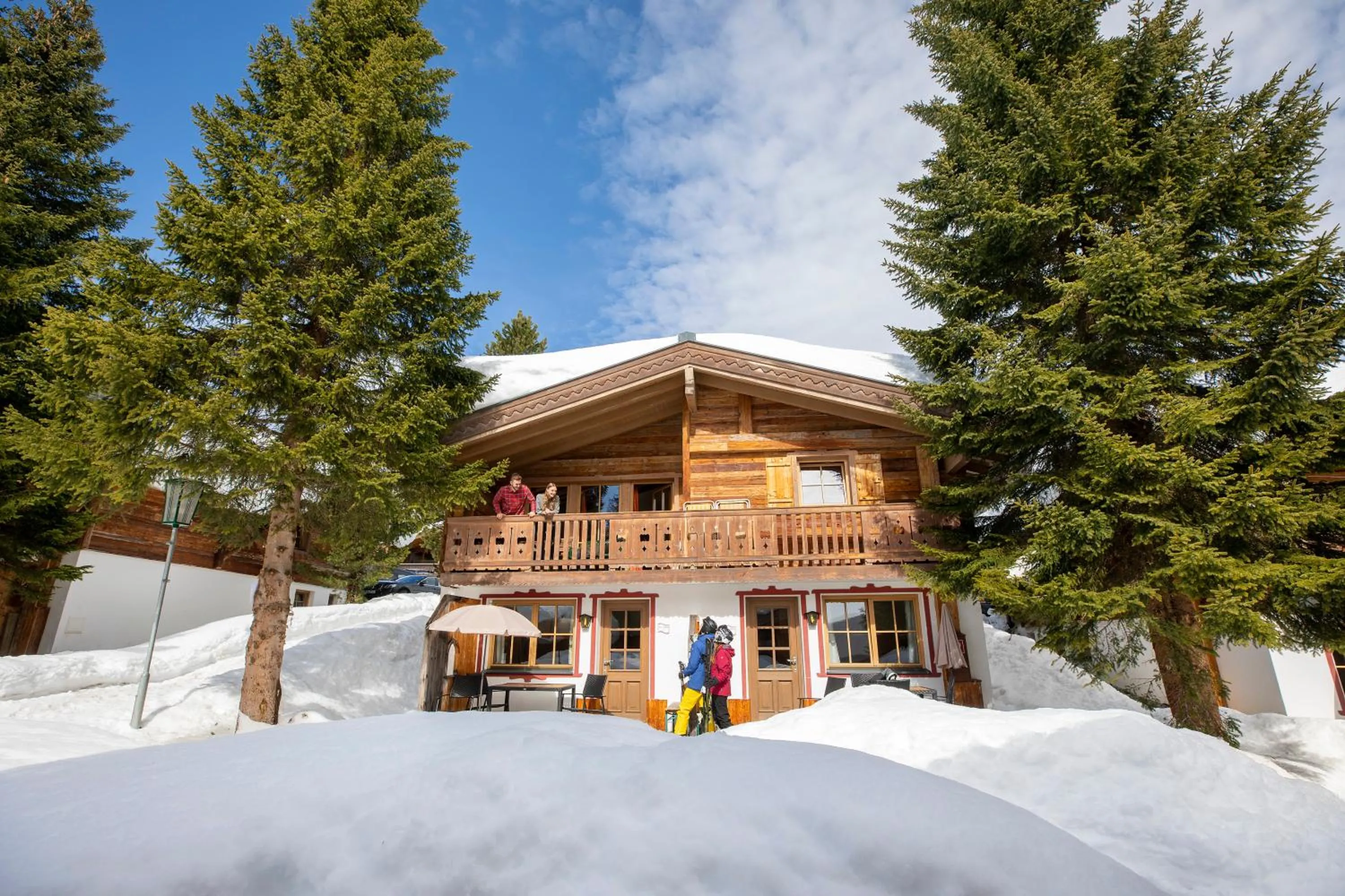 Property building in Astn Hütten Residenz Waldsicht Königsleiten - Ferienwohnungen