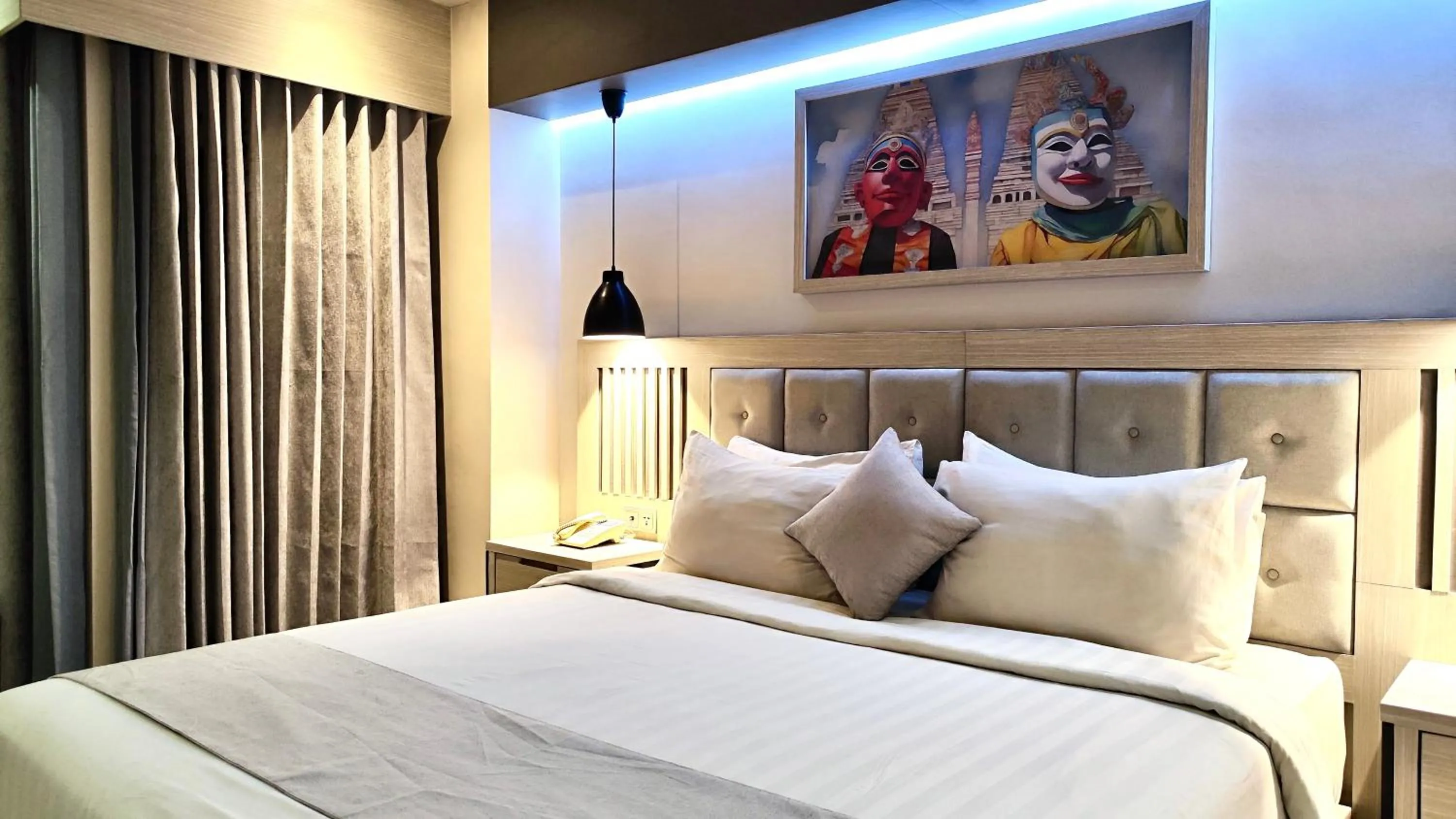 Bed in 1O1 URBAN Jakarta Thamrin