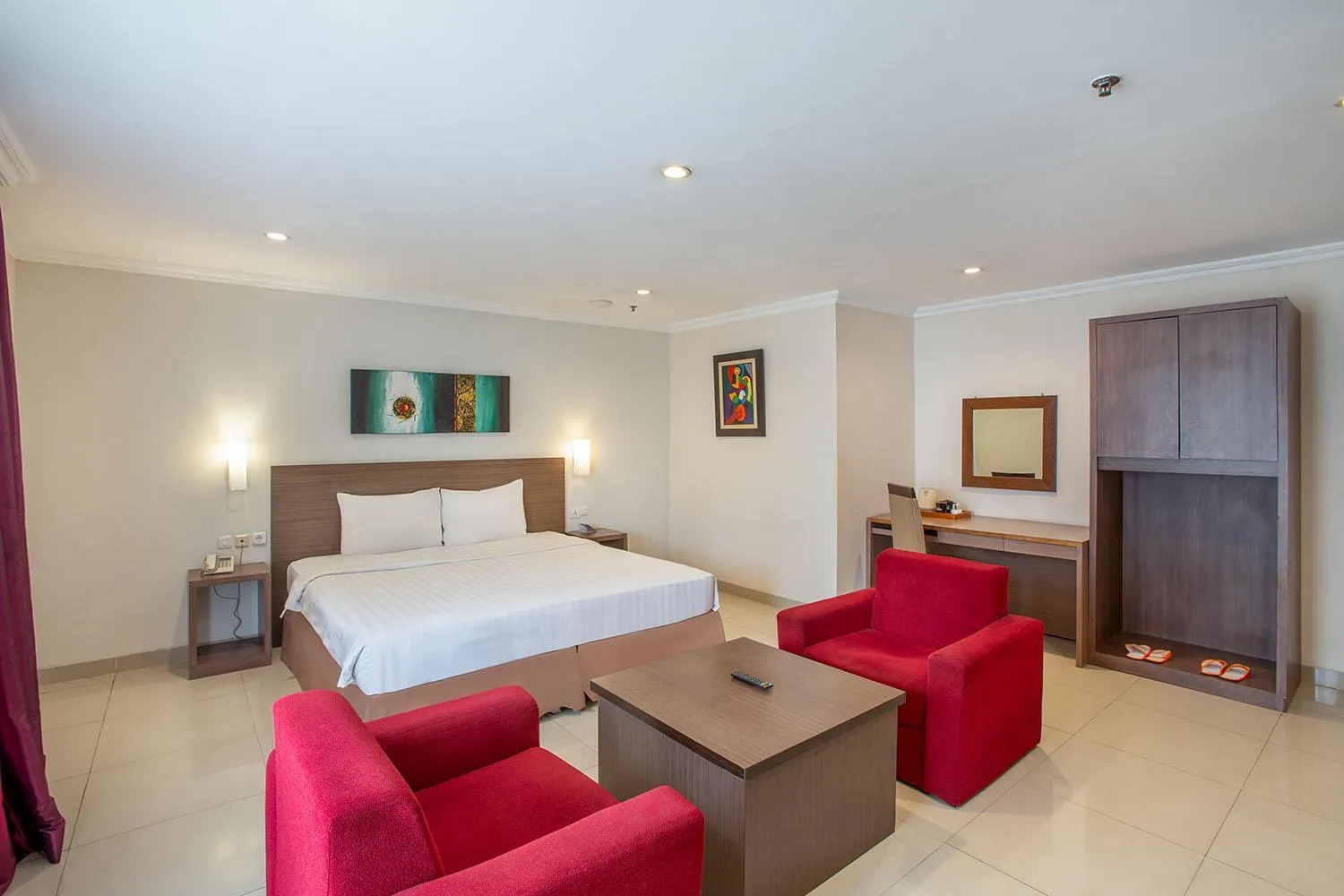 Bedroom, Bed in 1O1 URBAN Jakarta Thamrin