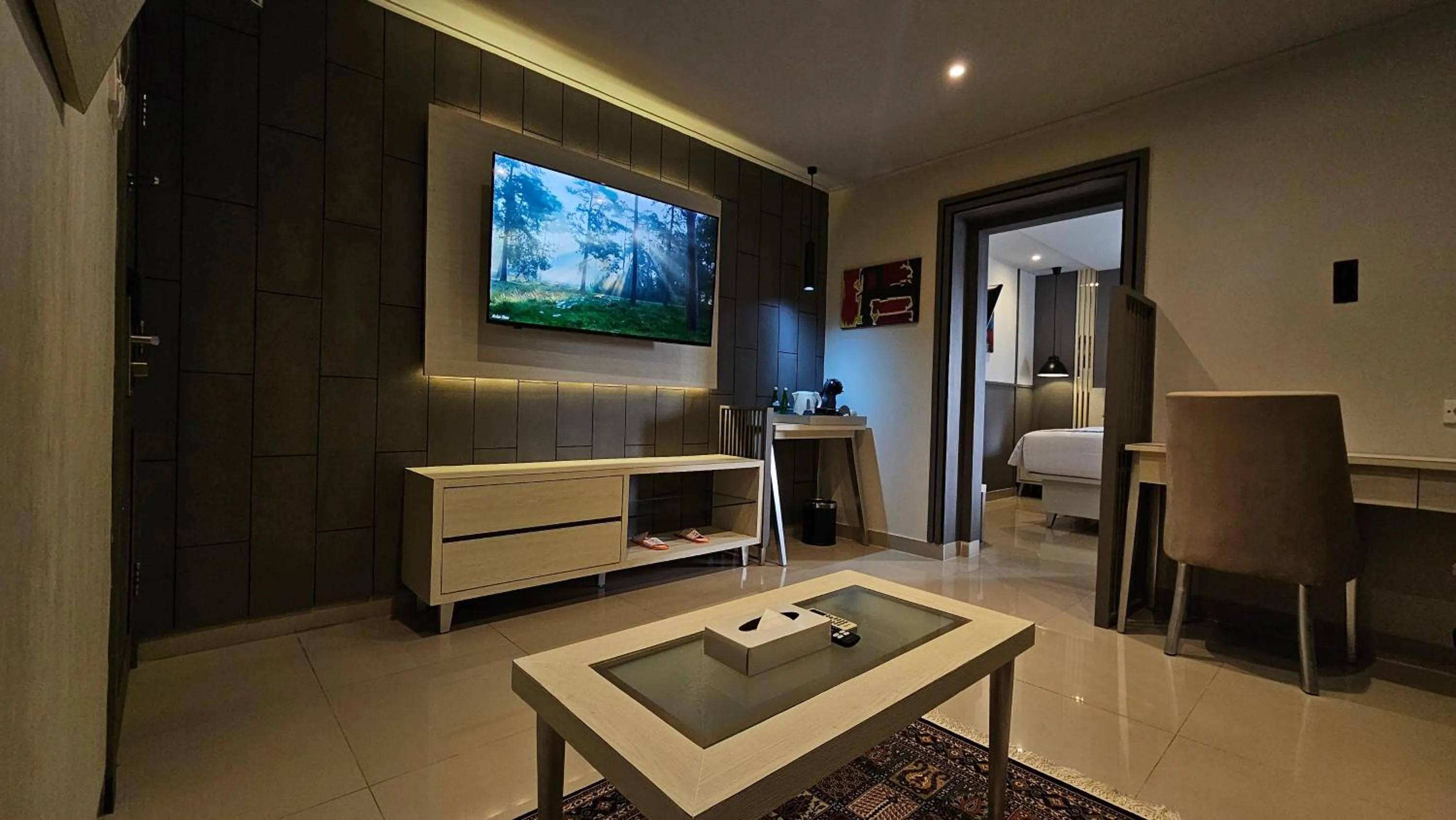 Living room in 1O1 URBAN Jakarta Thamrin