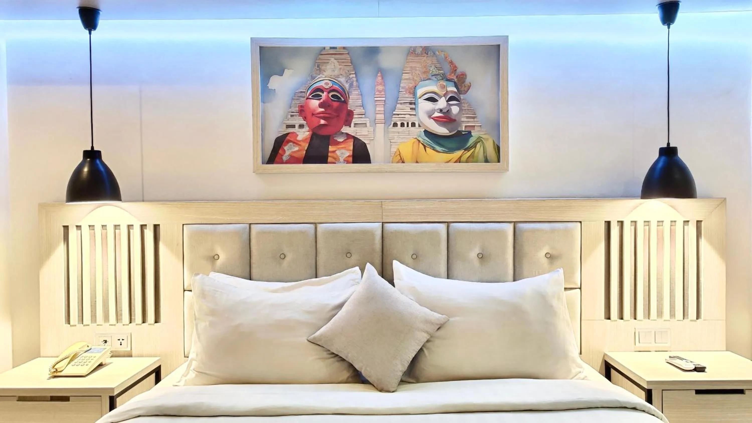 Bed in 1O1 URBAN Jakarta Thamrin