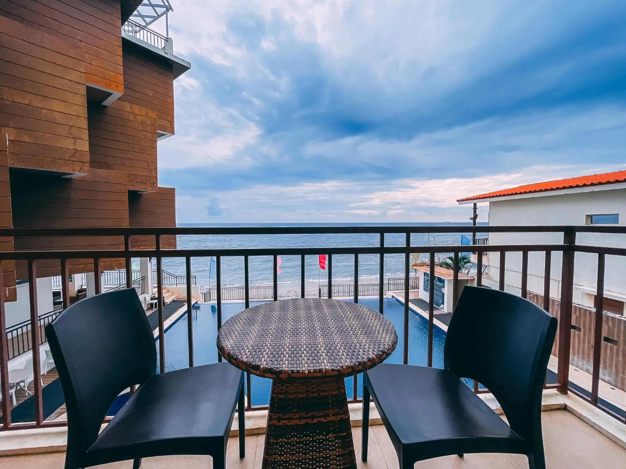 Balcony/Terrace in Brisa Marina Beach Resort powered by Cocotel