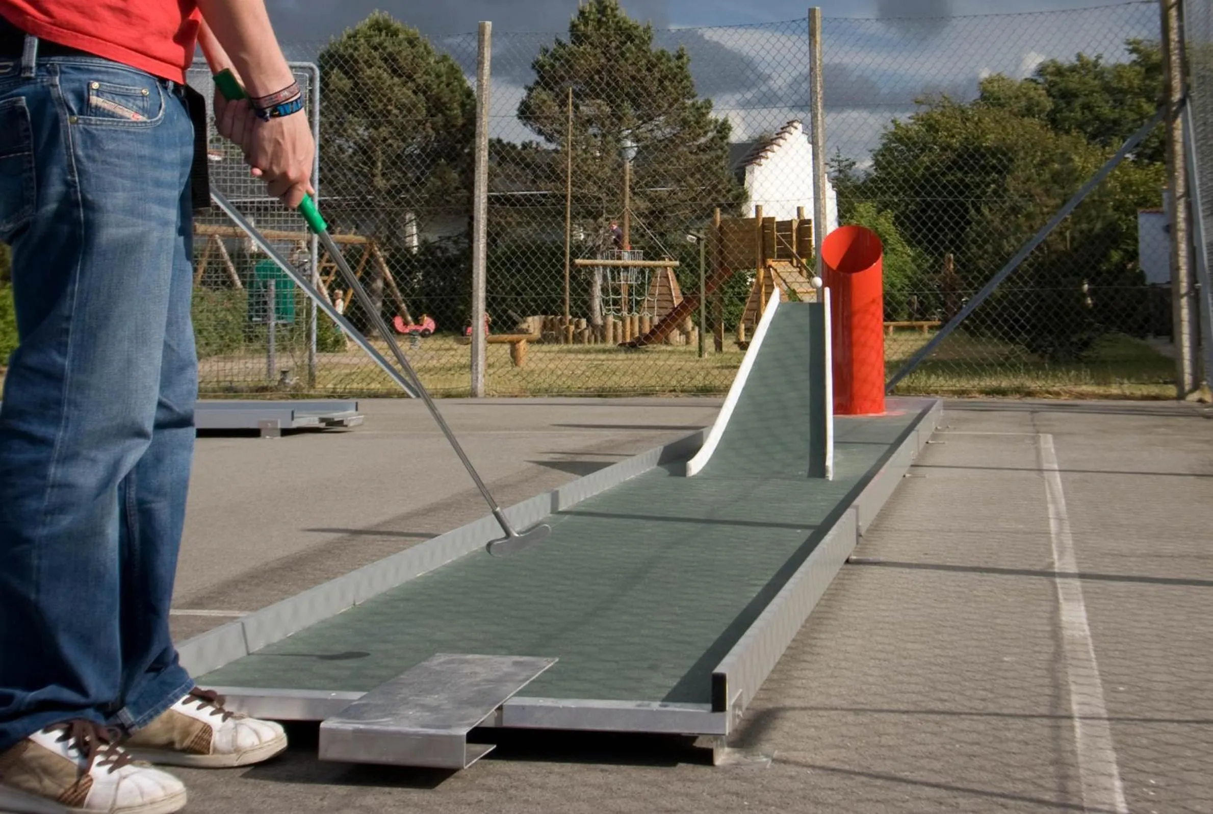Minigolf in Hotel Tannishus