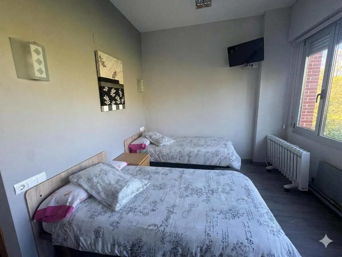 Bed in Residencia Albergue Jaca