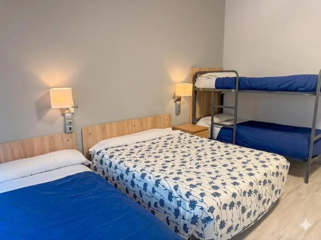 Bed in Residencia Albergue Jaca