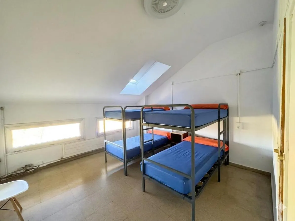 Bed in Residencia Albergue Jaca
