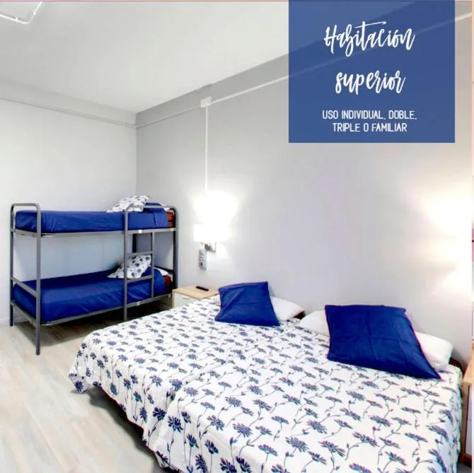 Bed in Residencia Albergue Jaca