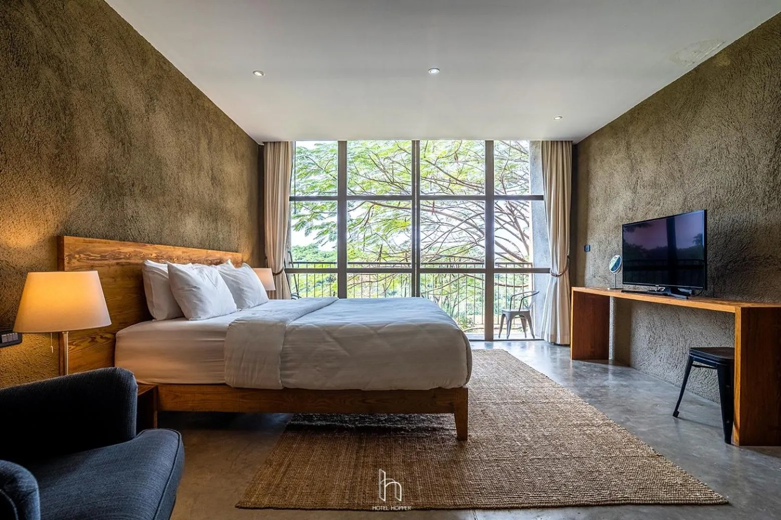 View (from property/room), Bed in Inchantreedoopool