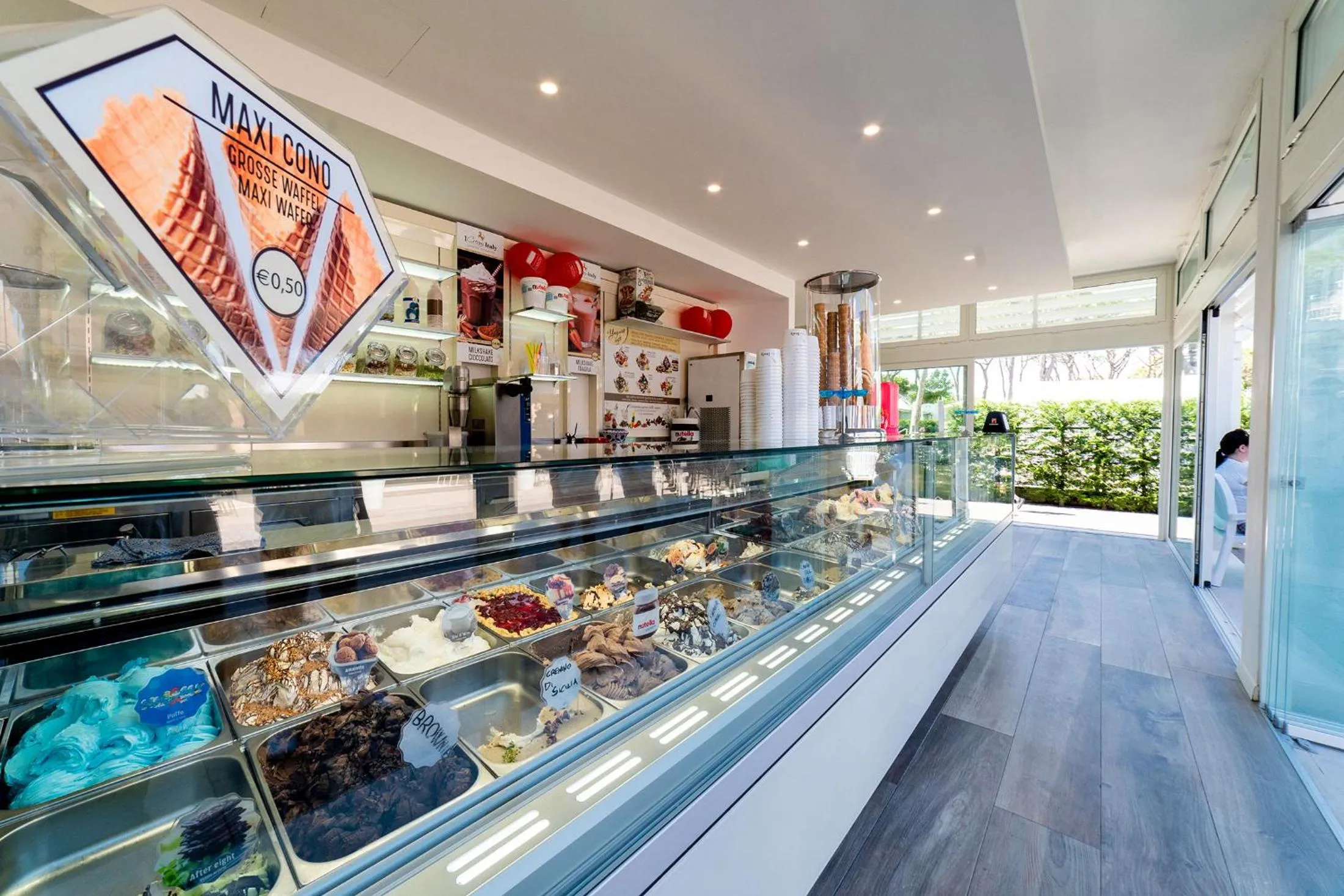 On-site shops in Camping Village Cavallino