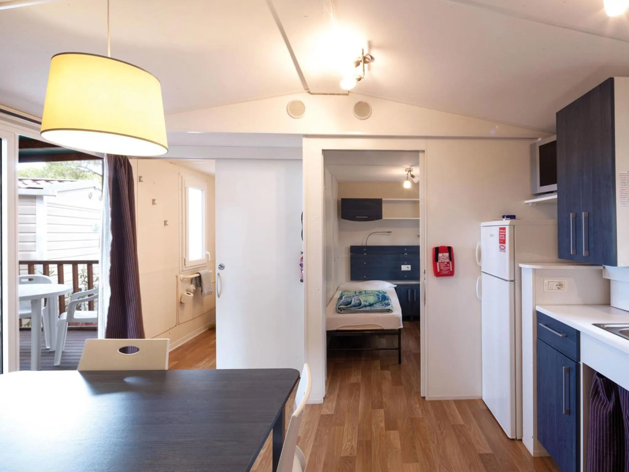 Living room in Camping Village Cavallino