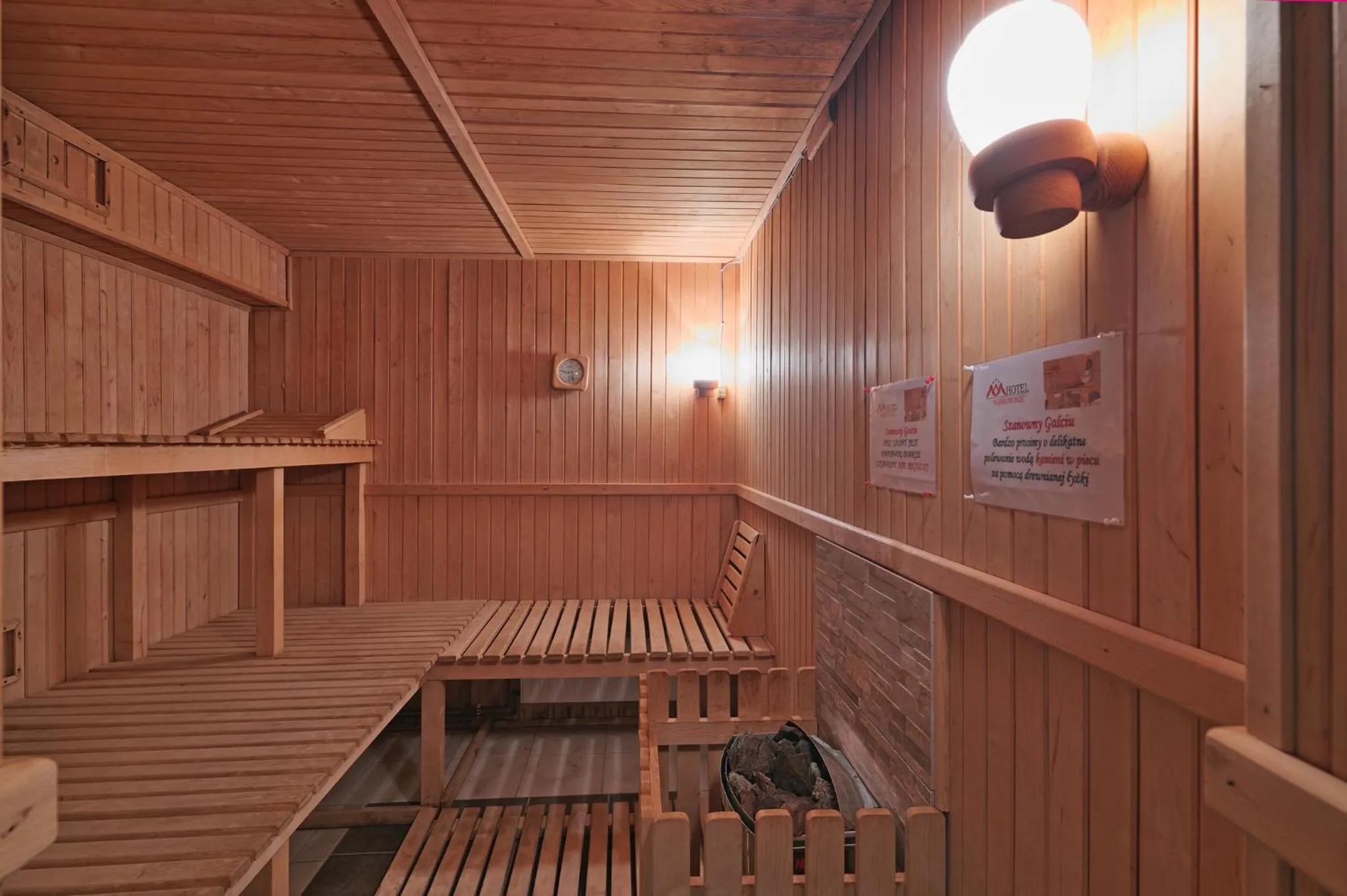 Sauna in Hotel Karkonosze