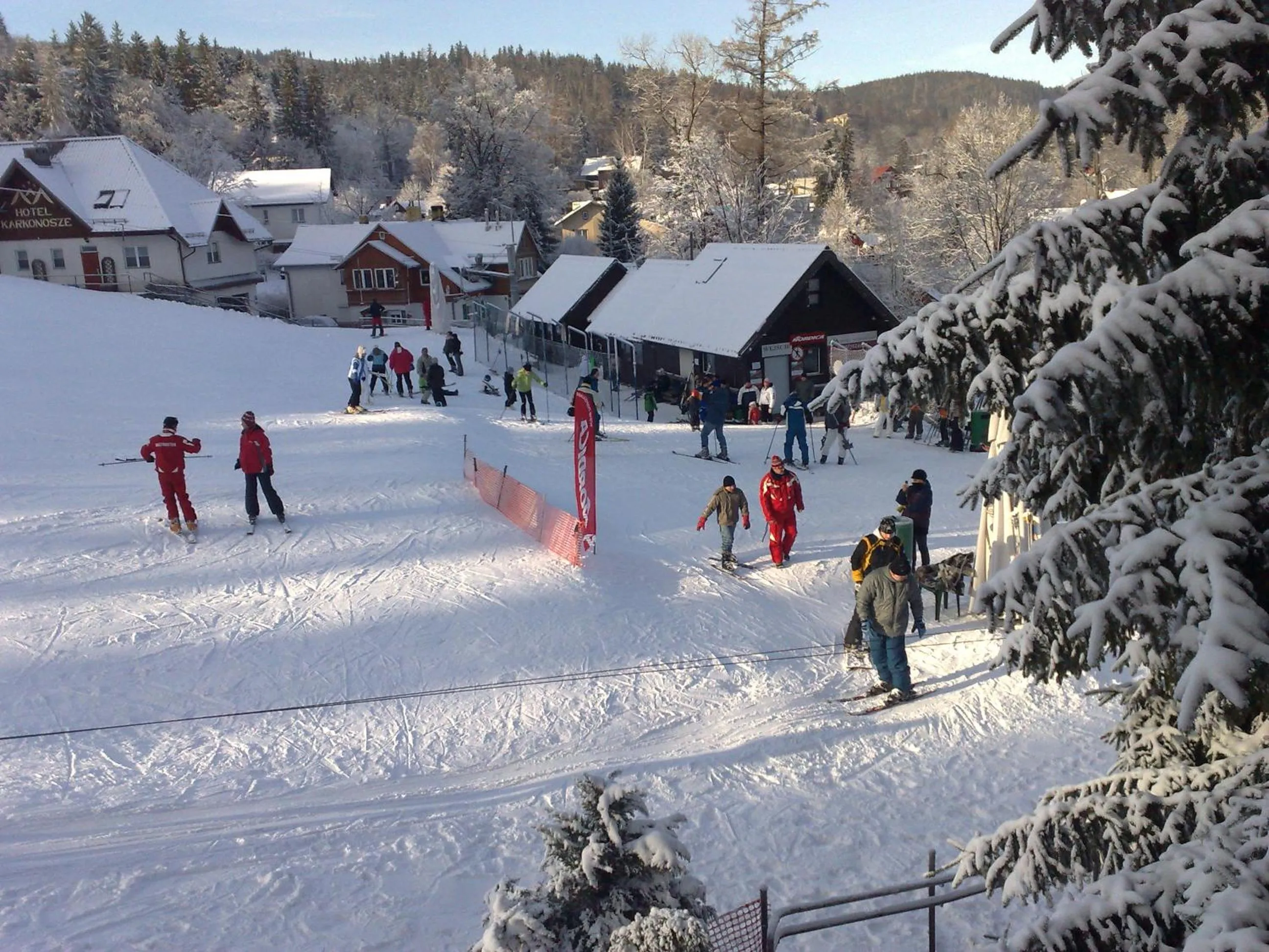 Skiing in Hotel Karkonosze