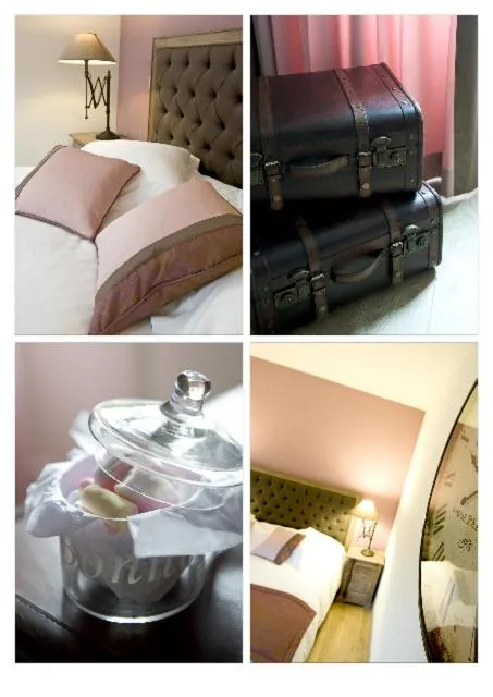 Photo of the whole room, Bed in Hôtel du Haut Koenigsbourg- entre vignes et château